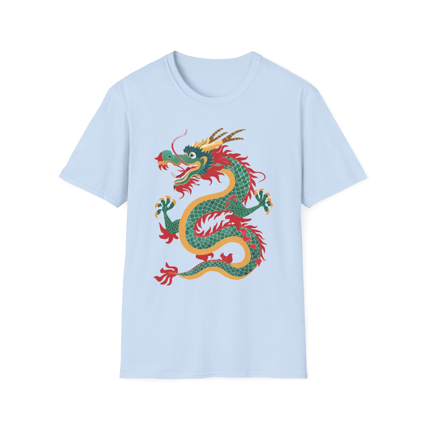 Dragon T Shirt, Dragon Shirt, Shirt with Animals, Animal Shirt