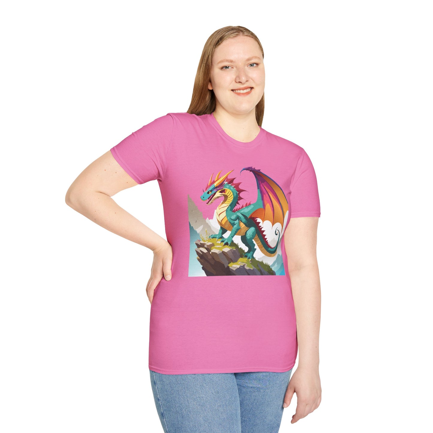Dragon T Shirt, Dragon Shirt, Shirt with Animals, Animal Shirt