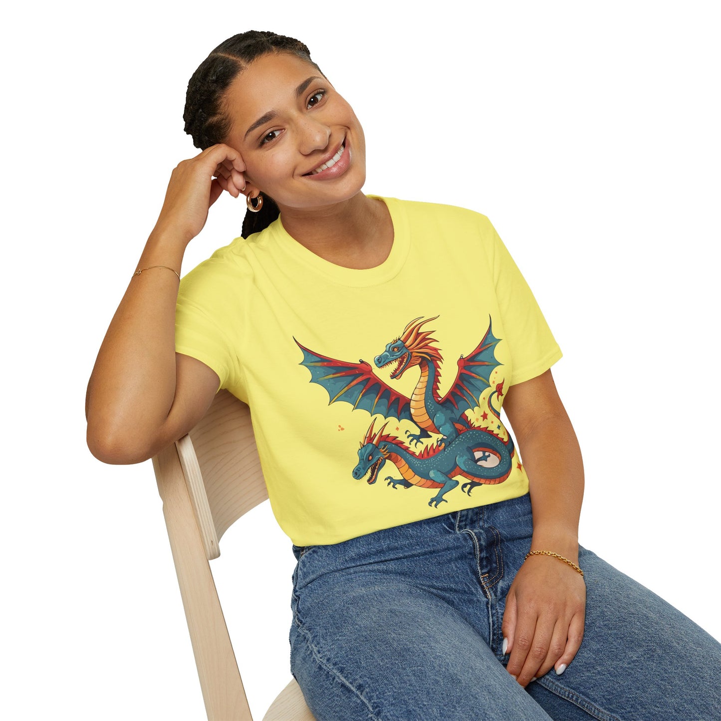 Dragon T Shirt, Dragon Shirt, Shirt with Animals, Animal Shirt
