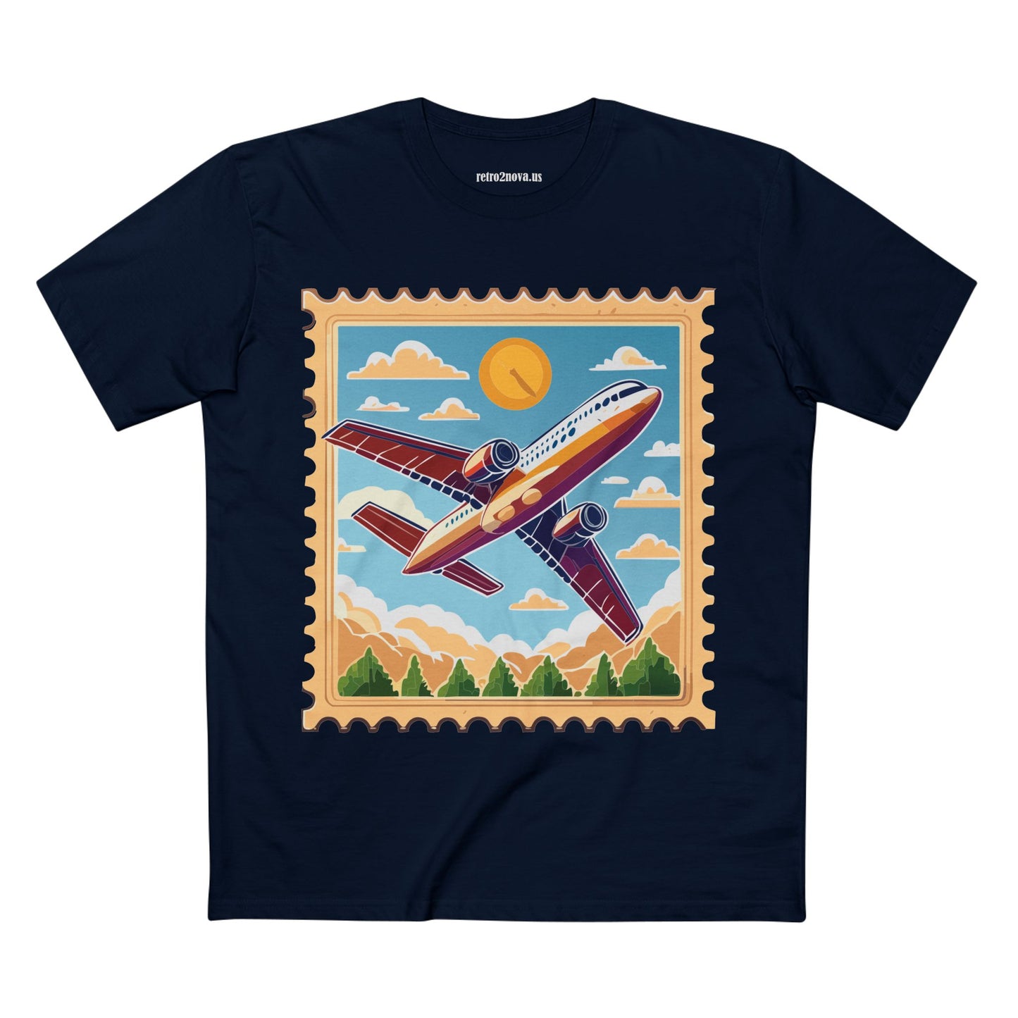 Stamp Shirt, Postage Stamp Shirt