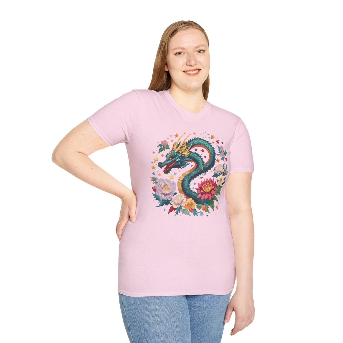 Dragon T Shirt, Dragon Shirt, Shirt with Animals, Animal Shirt