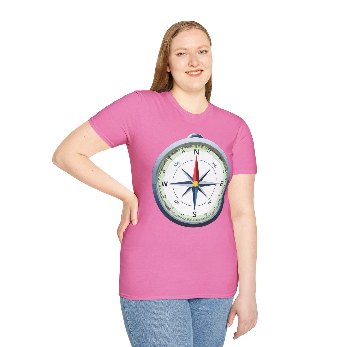 Compass T Shirt, Compass Shirt, Shirt with Compass, Navigator Shirt