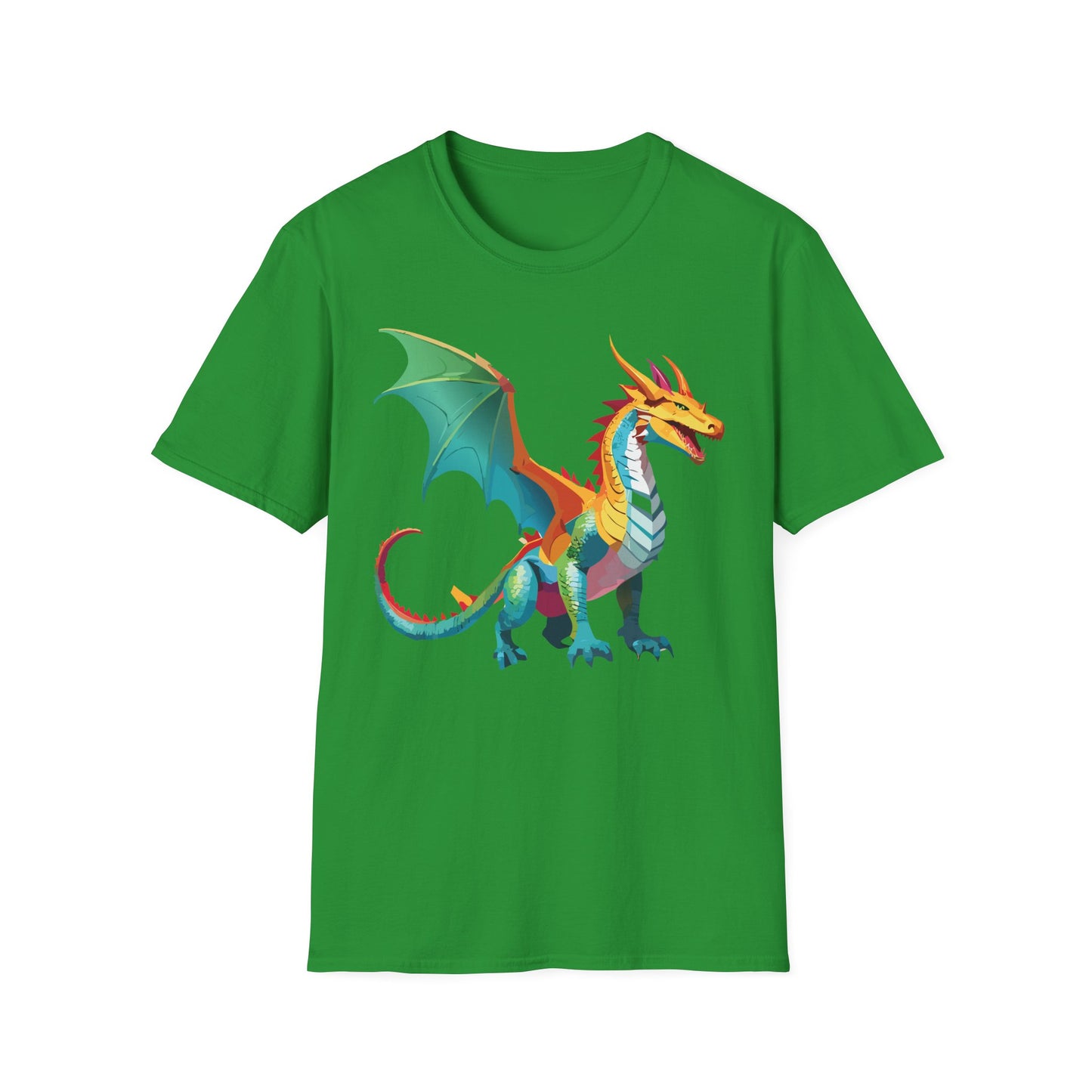 Dragon T Shirt, Dragon Shirt, Shirt with Animals, Animal Shirt