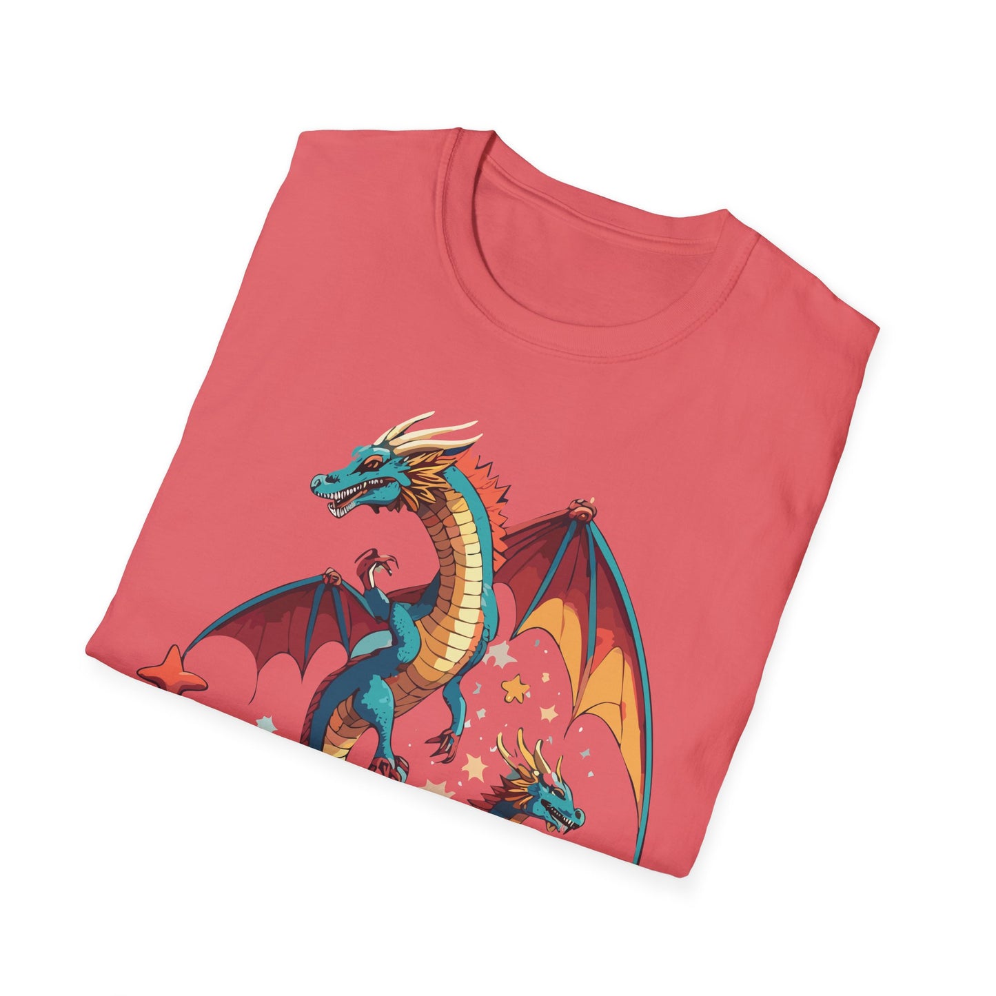 Dragon T Shirt, Dragon Shirt, Shirt with Animals, Animal Shirt