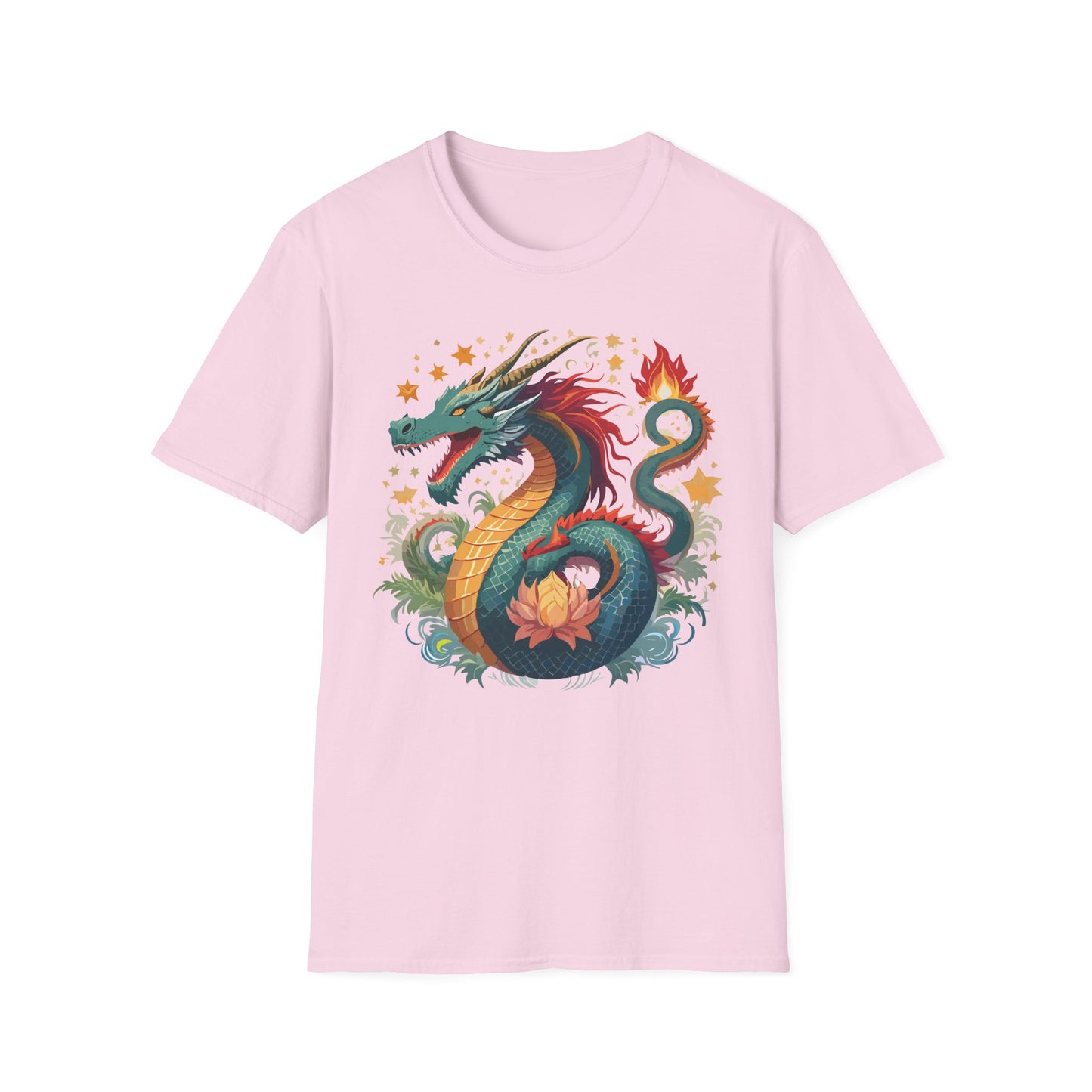Dragon T Shirt, Dragon Shirt, Shirt with Animals, Animal Shirt