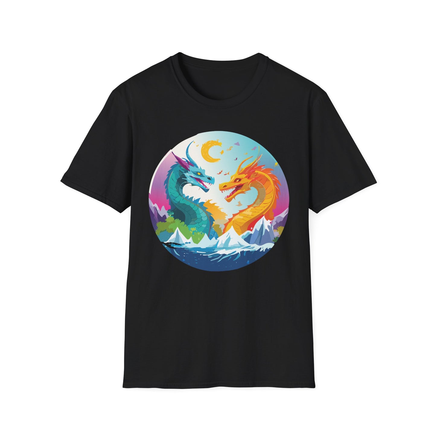 Dragon T Shirt, Dragon Shirt, Shirt with Animals, Animal Shirt