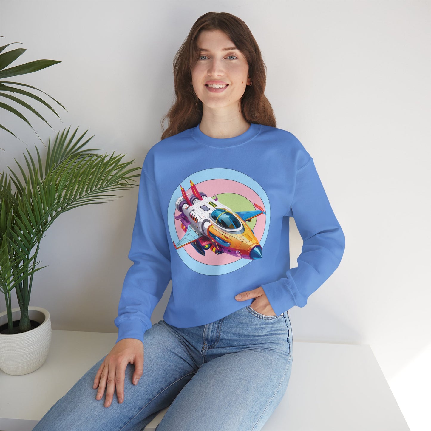 Space Shuttle Sweatshirt, Cosmic Sweatshirt, Astronaut Sweatshirt, Space Cosmic Sweatshirt