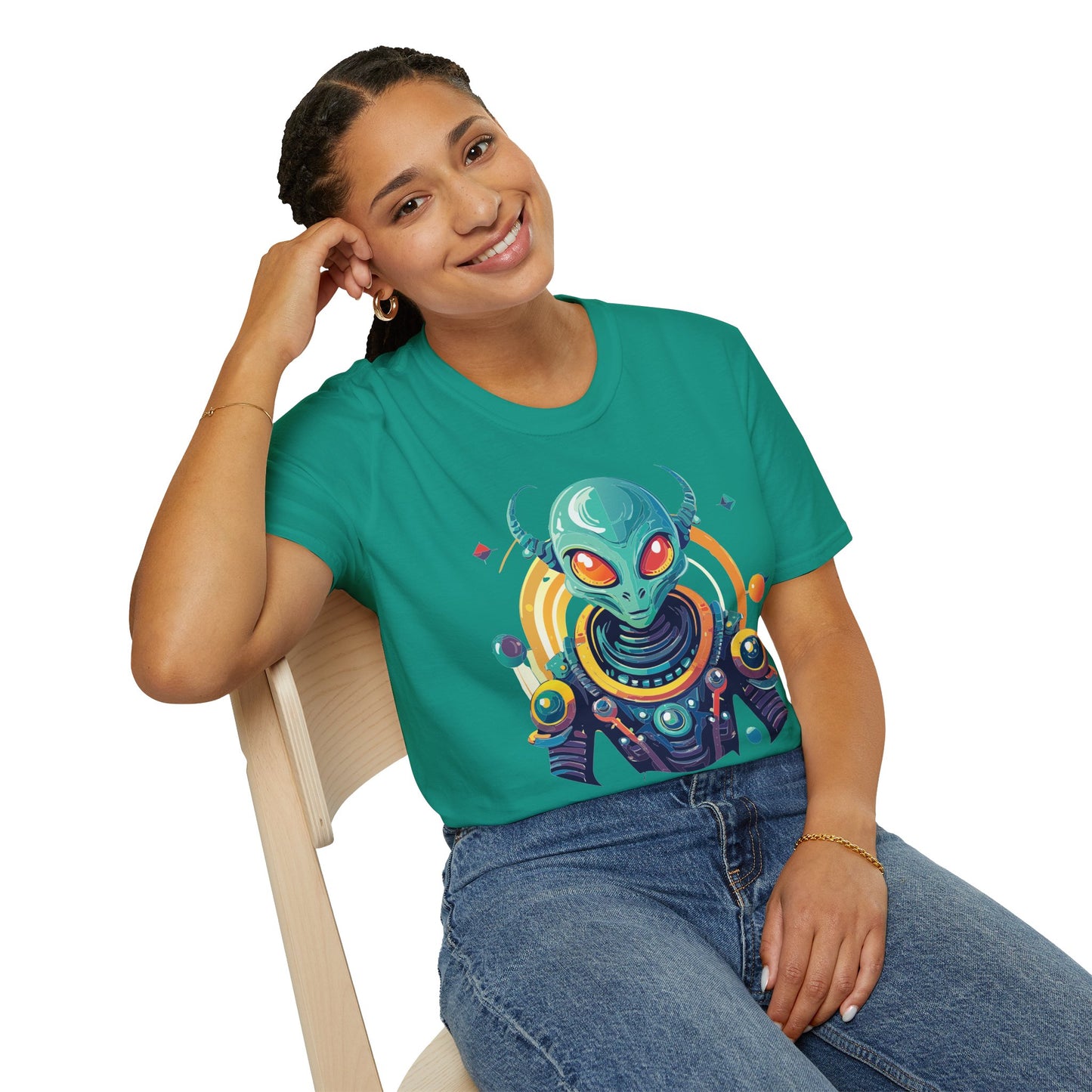 Alien T Shirt, Cosmos Shirt, Shirt with Aliens, Cosmo Shirts