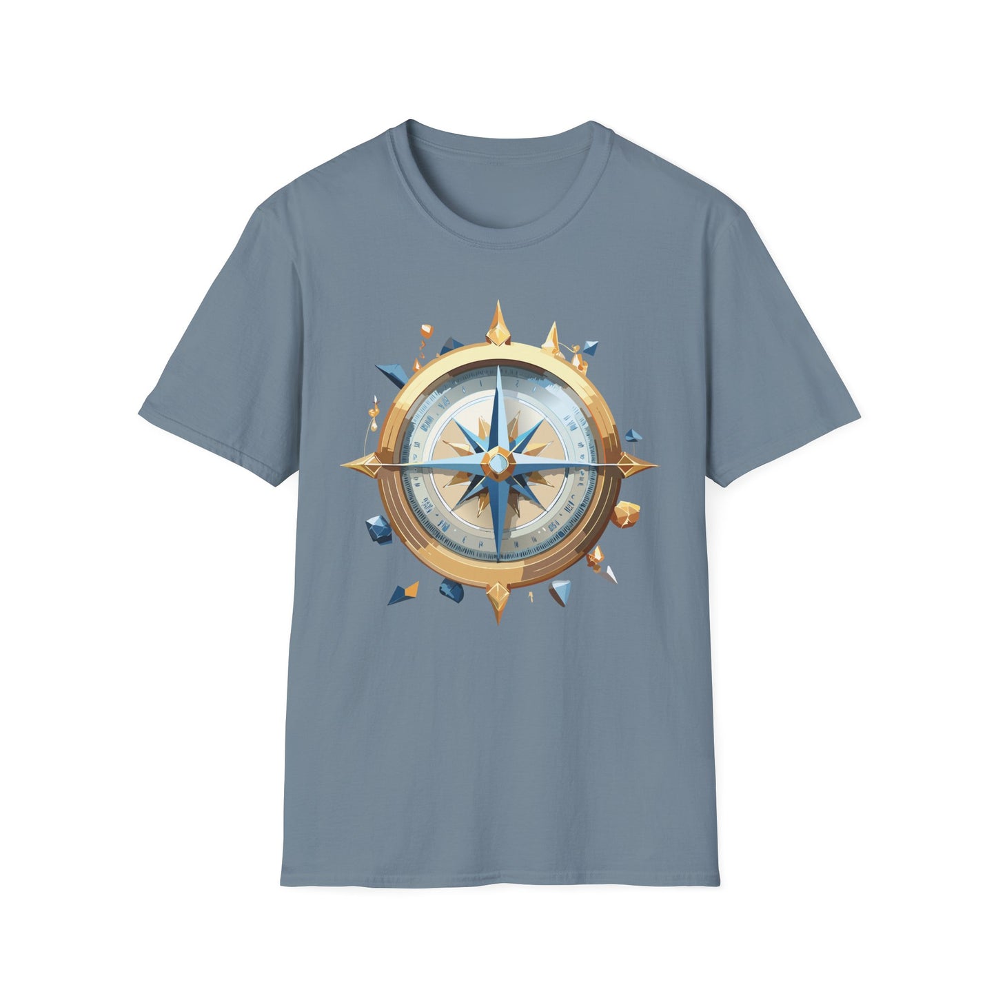 Compass T Shirt, Compass Shirt, Shirt with Compass, Navigator Shirt