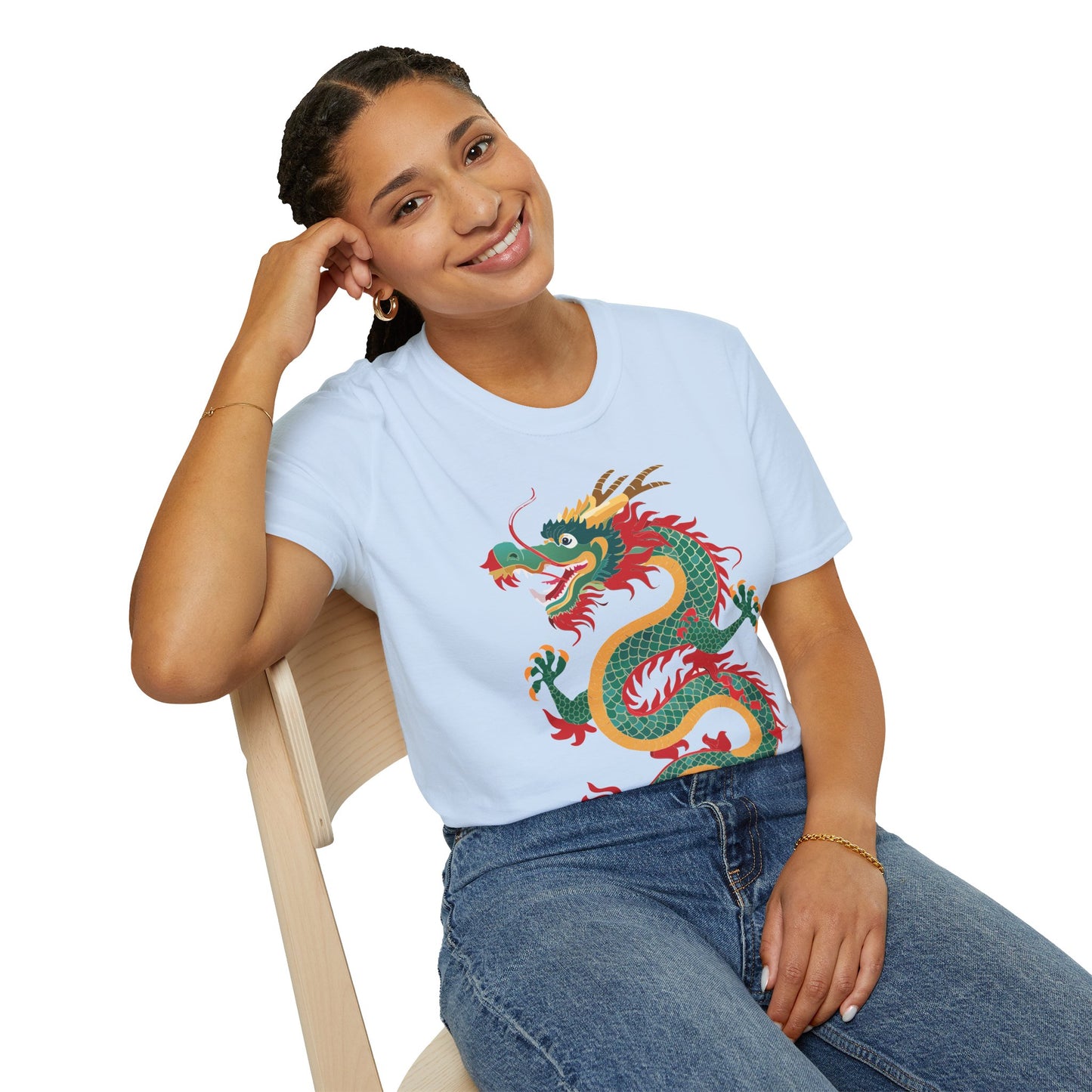Dragon T Shirt, Dragon Shirt, Shirt with Animals, Animal Shirt