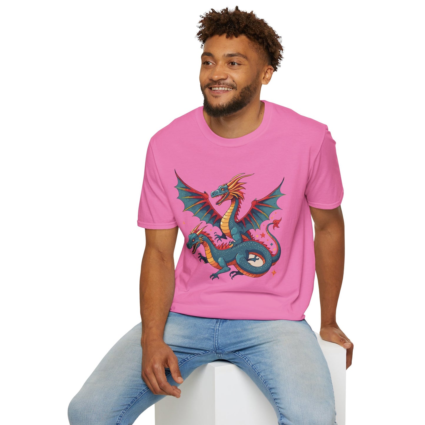 Dragon T Shirt, Dragon Shirt, Shirt with Animals, Animal Shirt