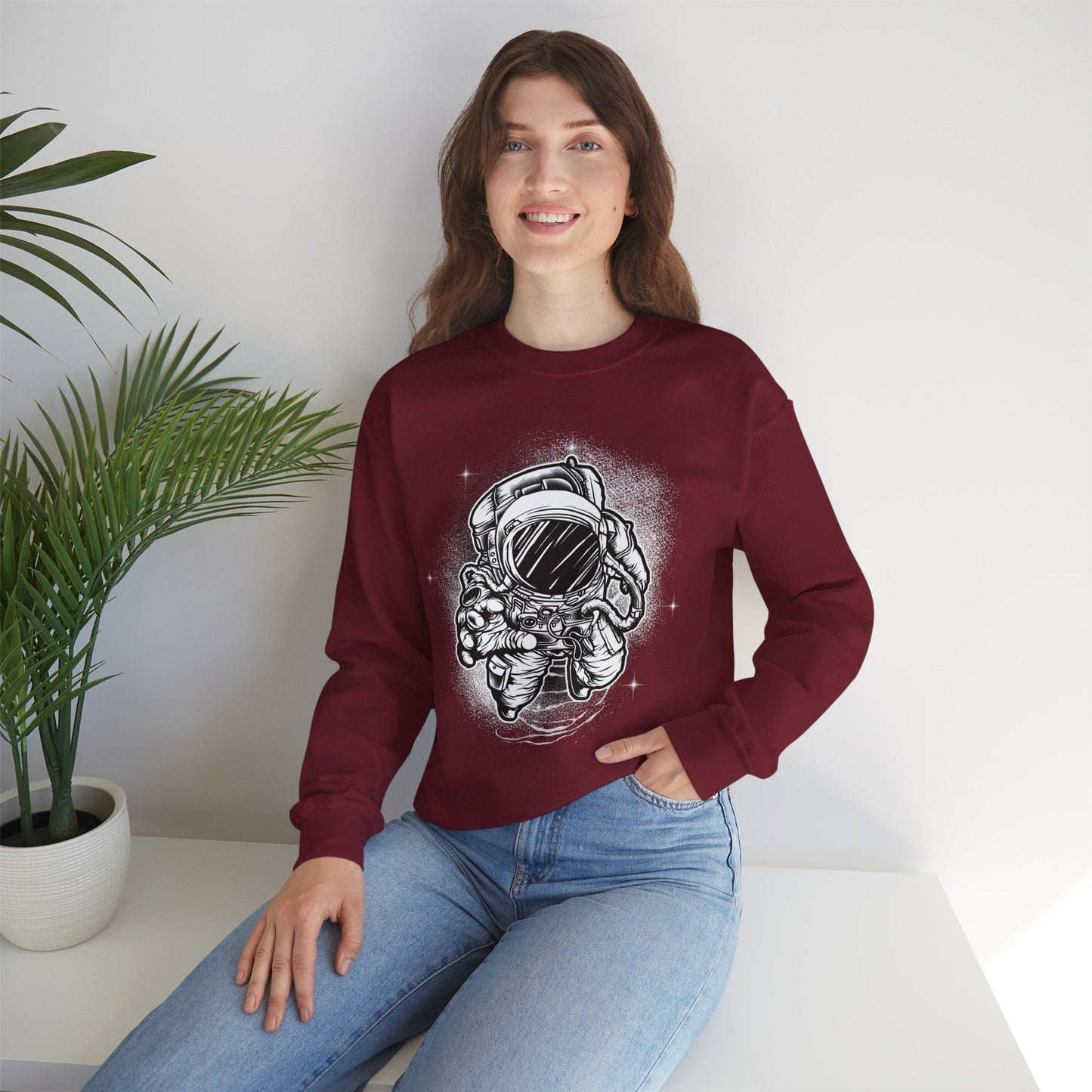 Space Shuttle Sweatshirt, Cosmic Sweatshirt, Astronaut Sweatshirt, Space Cosmic Sweatshirt