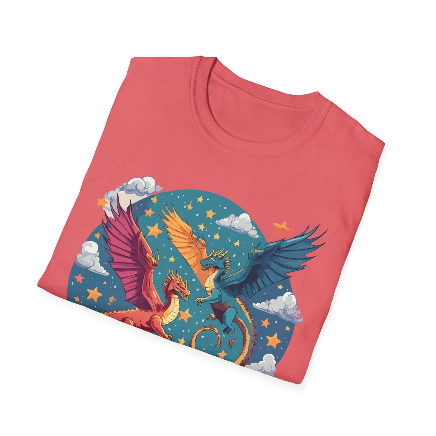 Dragon T Shirt, Dragon Shirt, Shirt with Animals, Animal Shirt