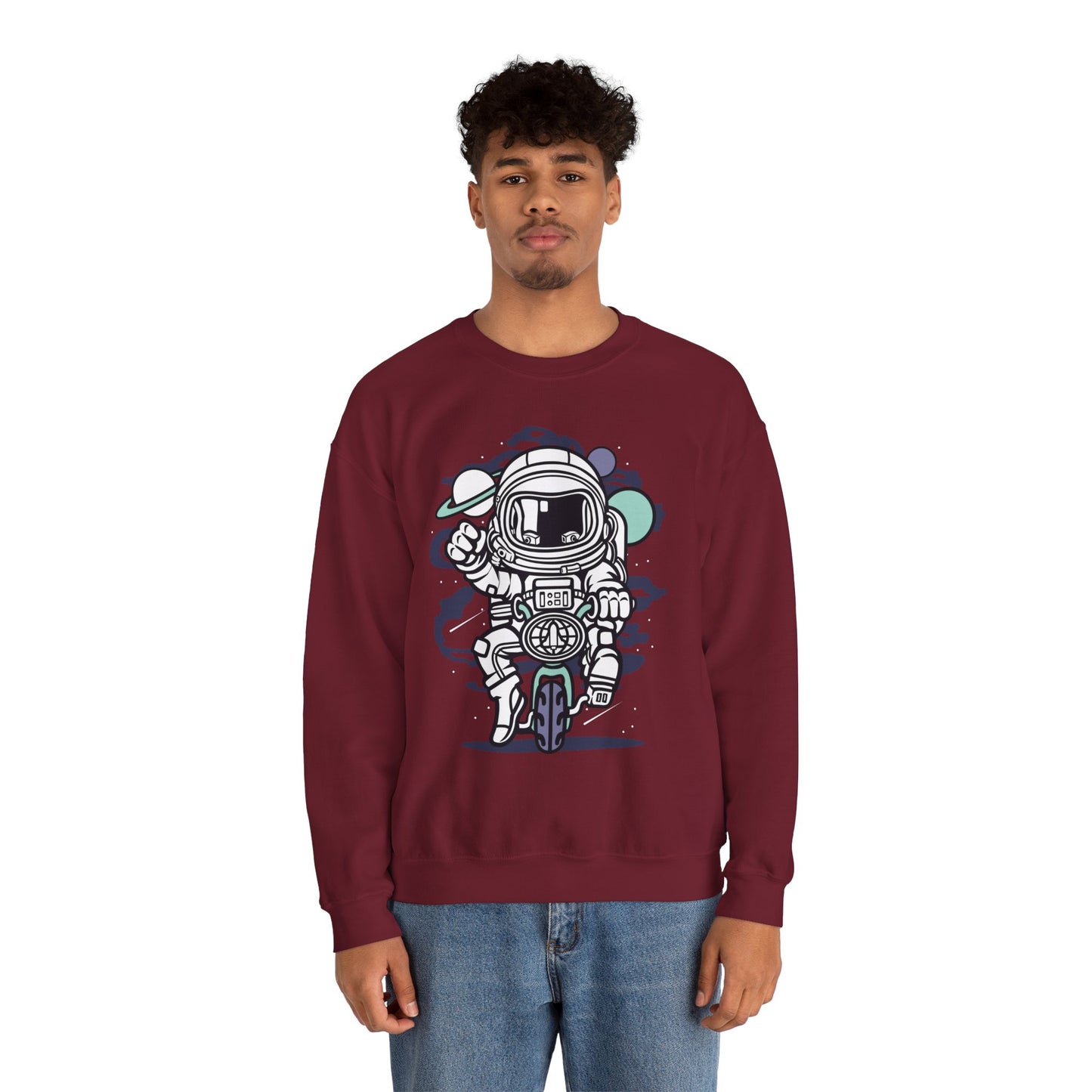 Space Shuttle Sweatshirt, Cosmic Sweatshirt, Astronaut Sweatshirt, Space Cosmic Sweatshirt