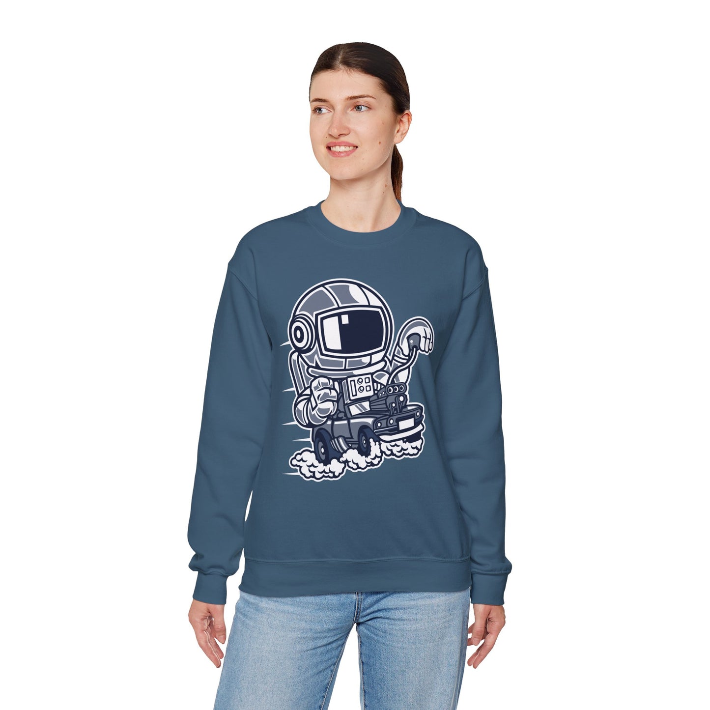 Space Shuttle Sweatshirt, Cosmic Sweatshirt, Astronaut Sweatshirt, Space Cosmic Sweatshirt