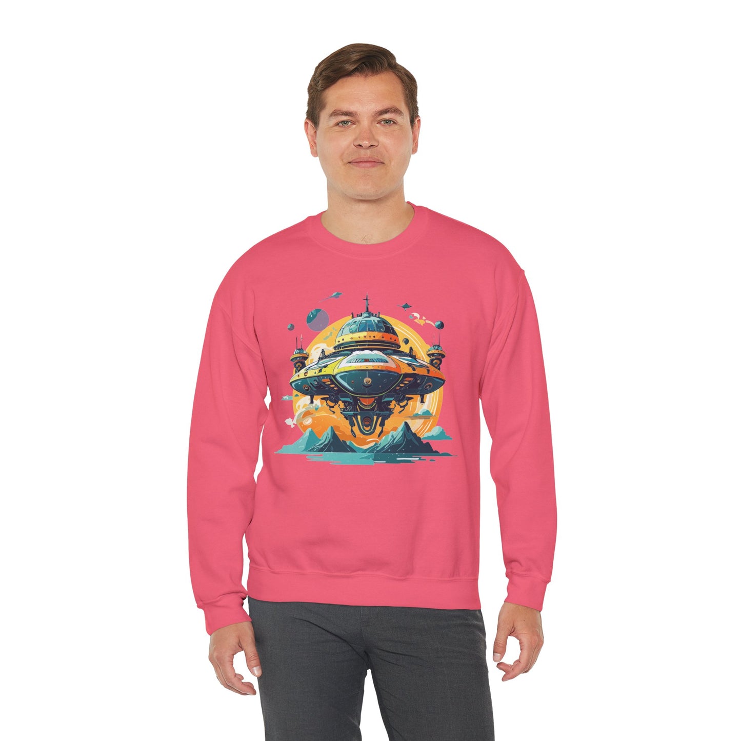 Space Shuttle Sweatshirt, Cosmic Sweatshirt, Astronaut Sweatshirt, Space Cosmic Sweatshirt