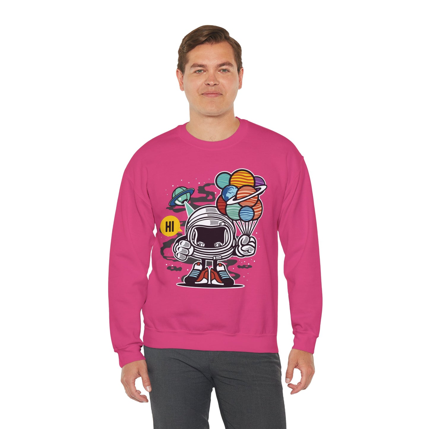 Space Shuttle Sweatshirt, Cosmic Sweatshirt, Astronaut Sweatshirt, Space Cosmic Sweatshirt
