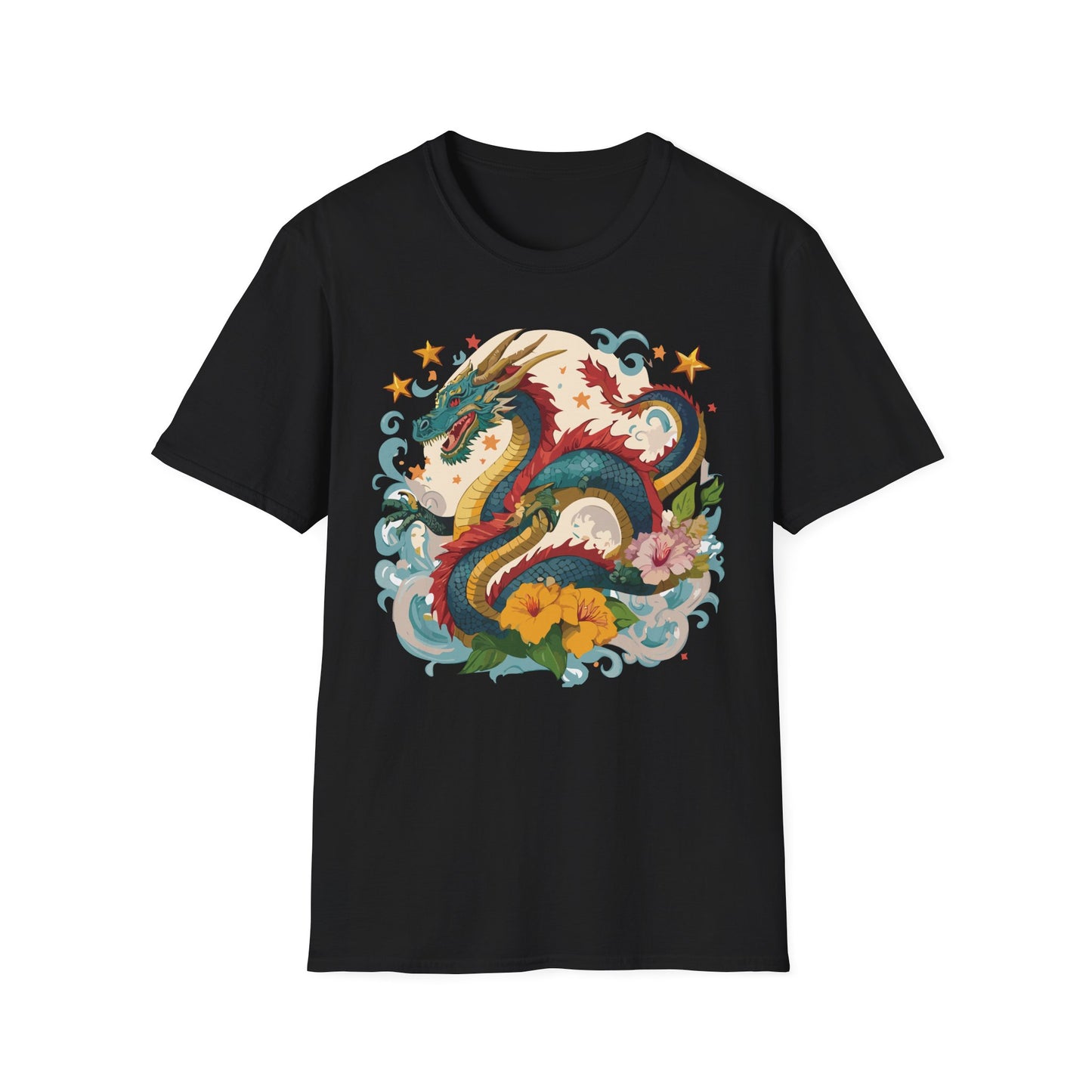 Dragon T Shirt, Dragon Shirt, Shirt with Animals, Animal Shirt
