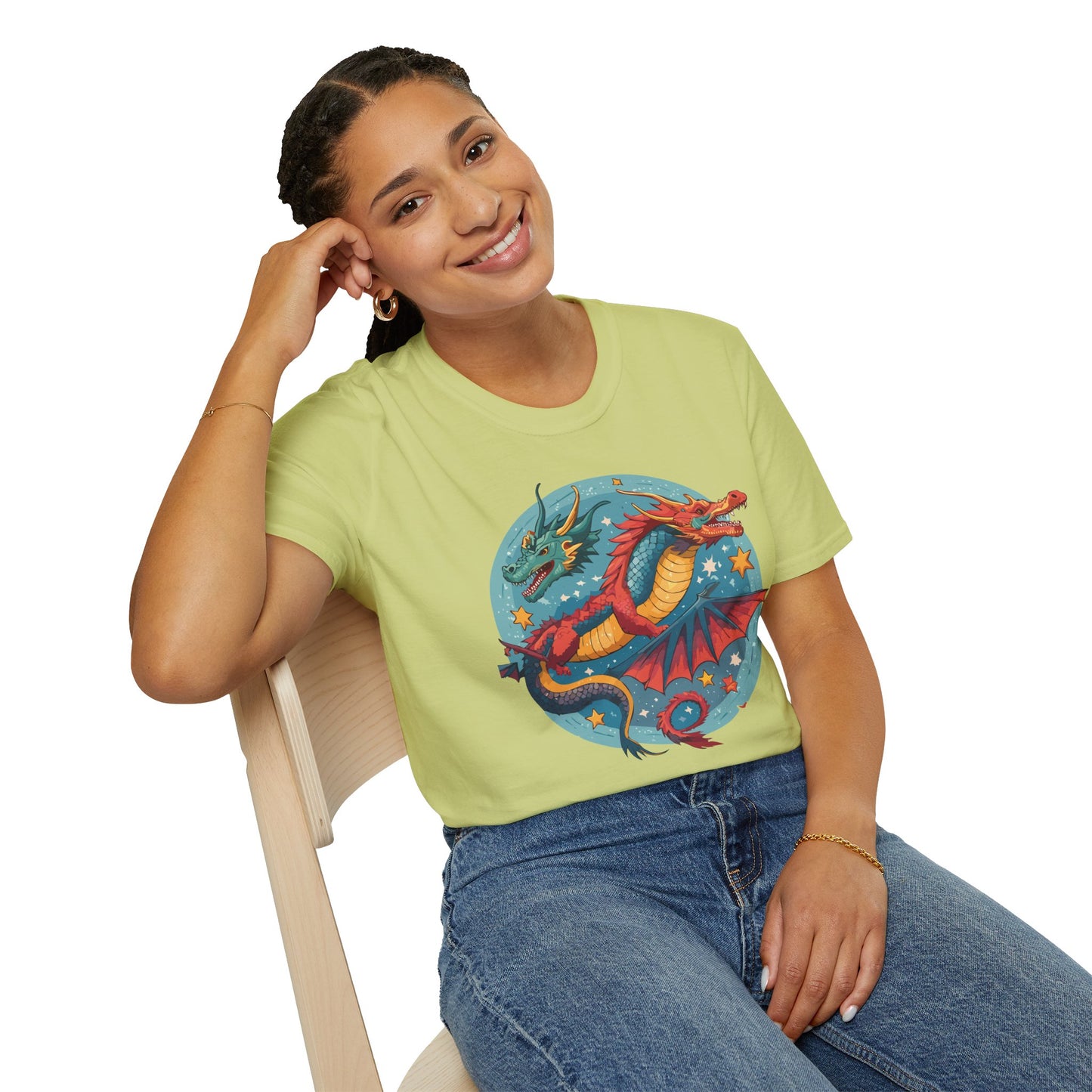 Dragon T Shirt, Dragon Shirt, Shirt with Animals, Animal Shirt