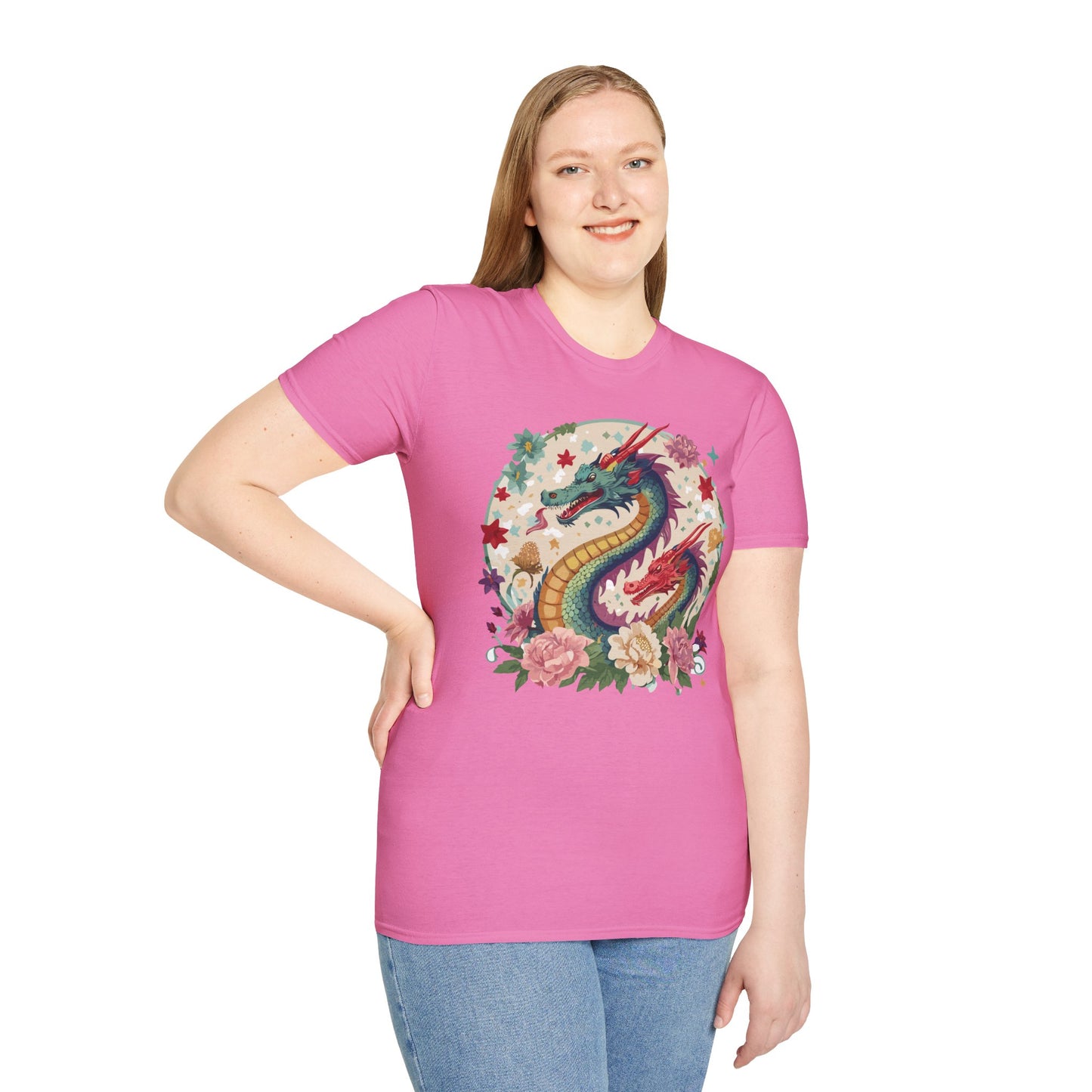 Dragon T Shirt, Dragon Shirt, Shirt with Animals, Animal Shirt