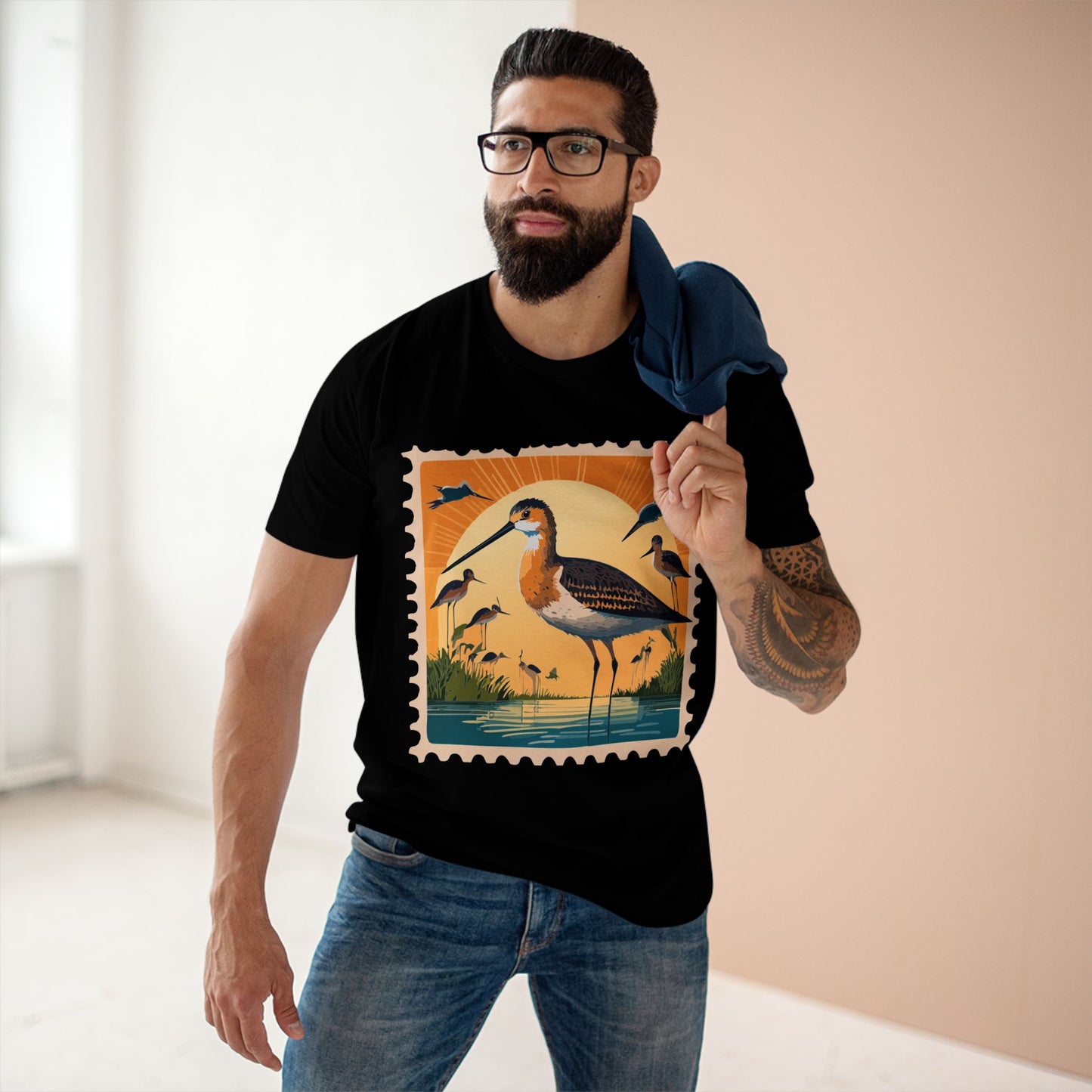 Stamp Shirt, Postage Stamp Shirt