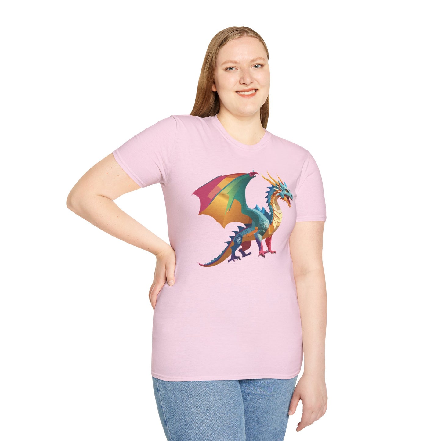 Dragon T Shirt, Dragon Shirt, Shirt with Animals, Animal Shirt