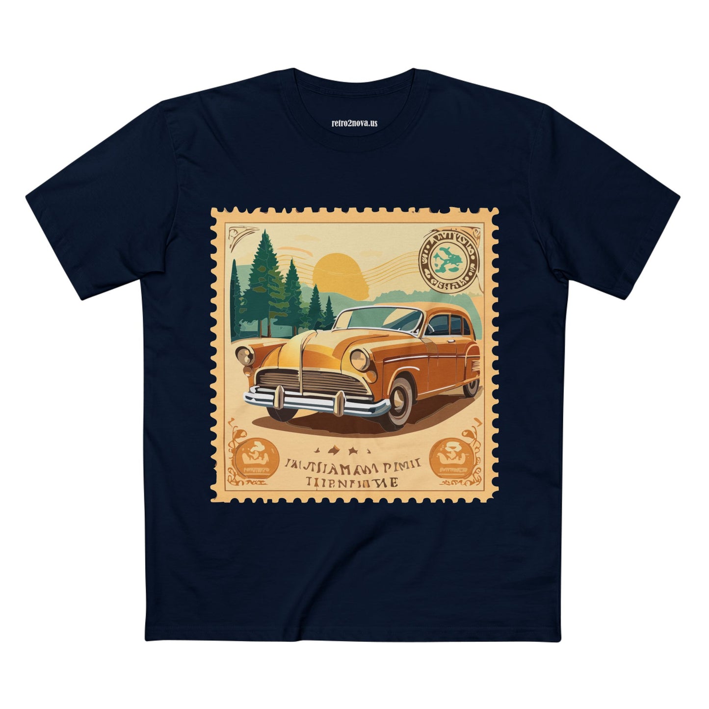 Stamp Shirt, Postage Stamp Shirt