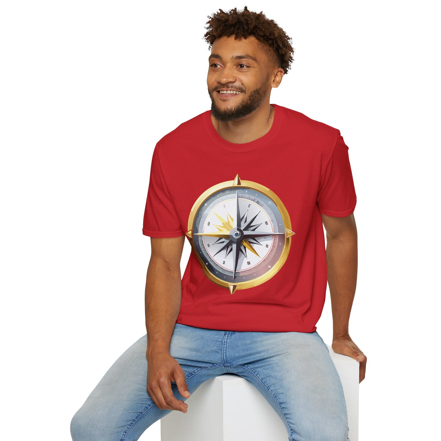 Compass T Shirt, Compass Shirt, Shirt with Compass, Navigator Shirt