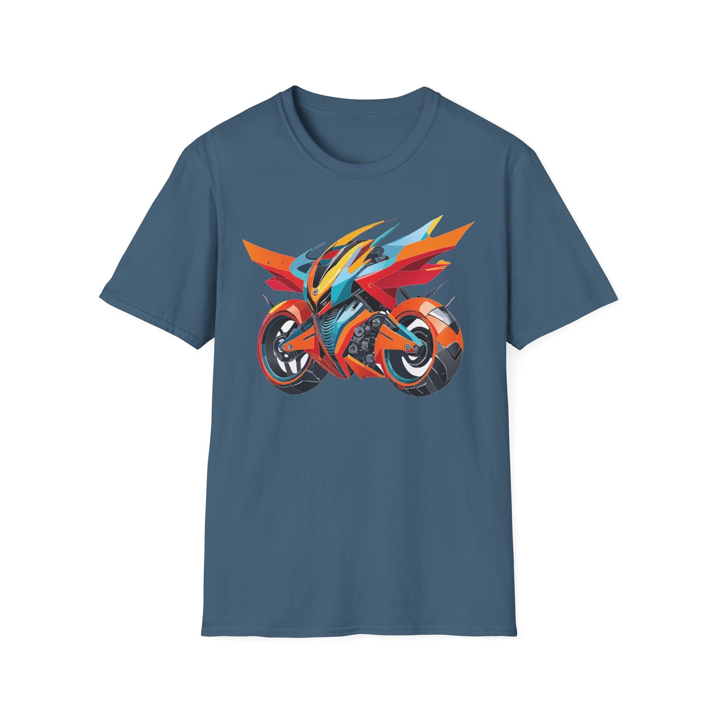 Bike T Shirt, Moto Shirt, Shirt with Motorcycle, MTB T Shirts