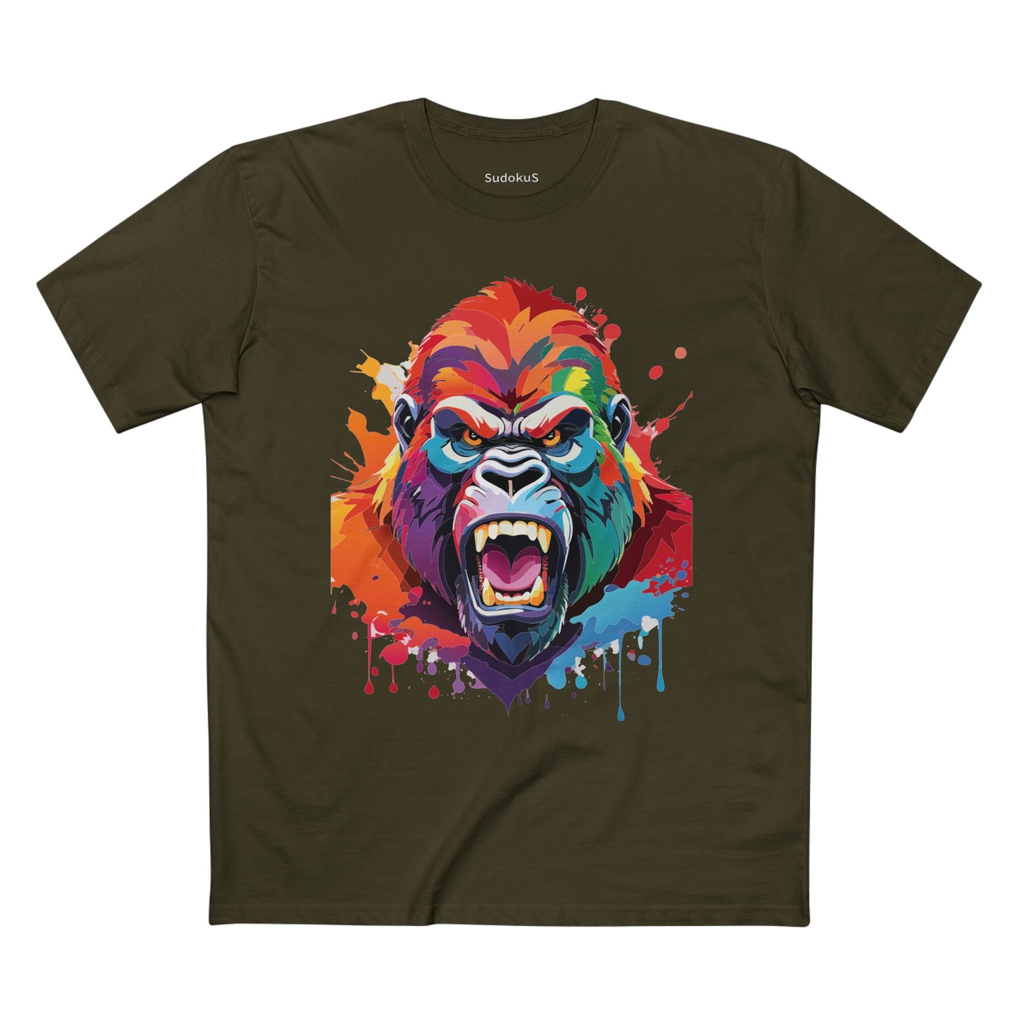 Animal Shirt, Gorilla Shirt - SudokuS