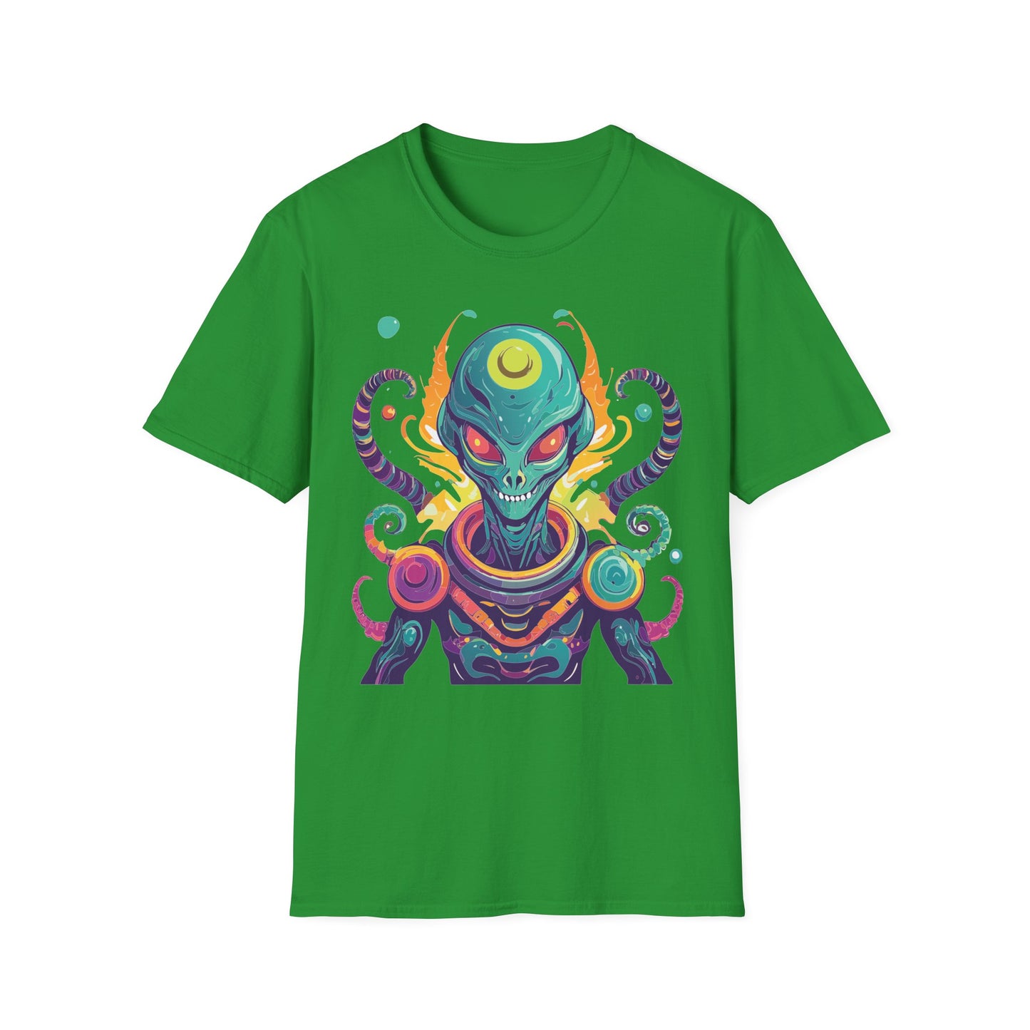 Alien T Shirt, Cosmos Shirt, Shirt with Aliens, Cosmo Shirts