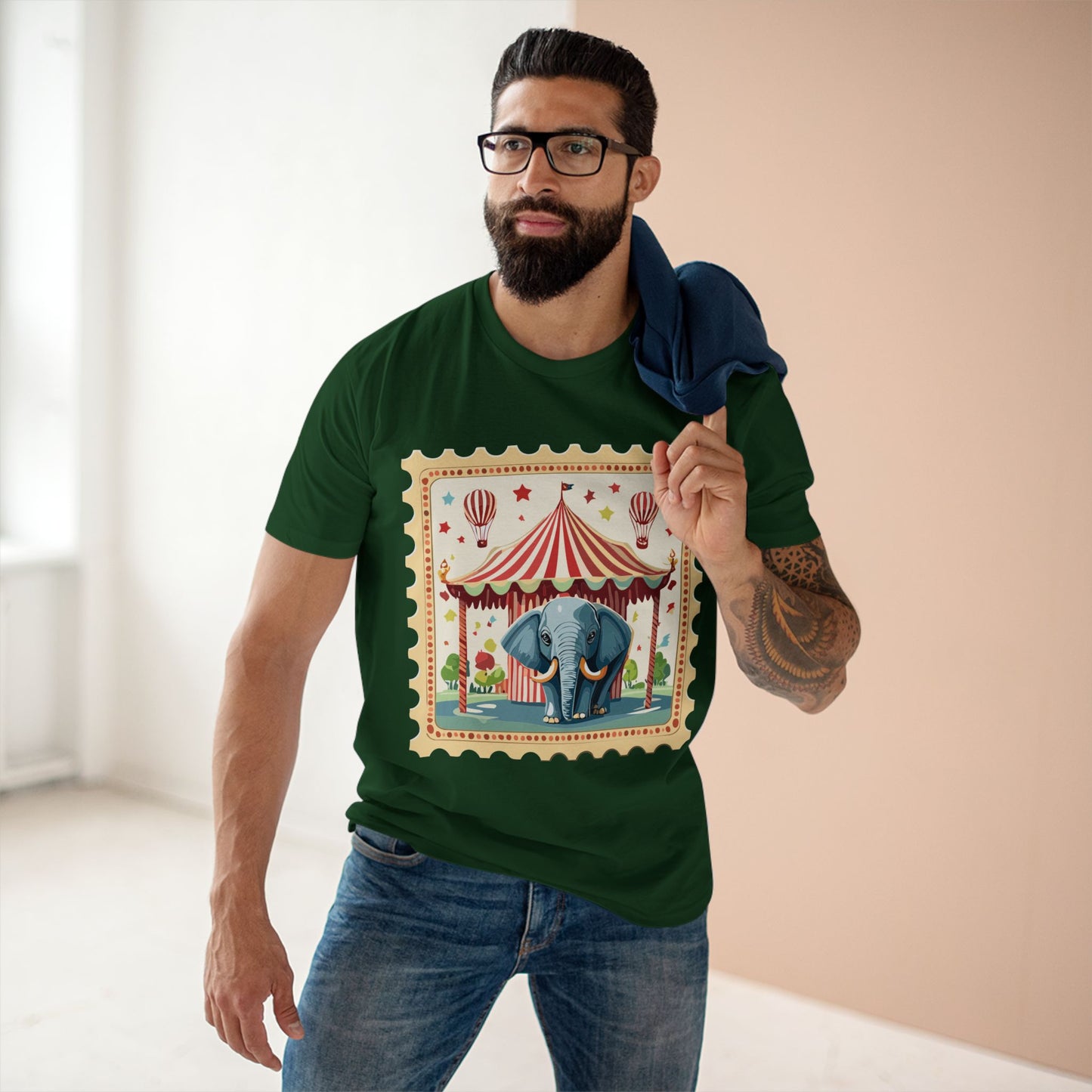 Stamp Shirt, Postage Stamp Shirt