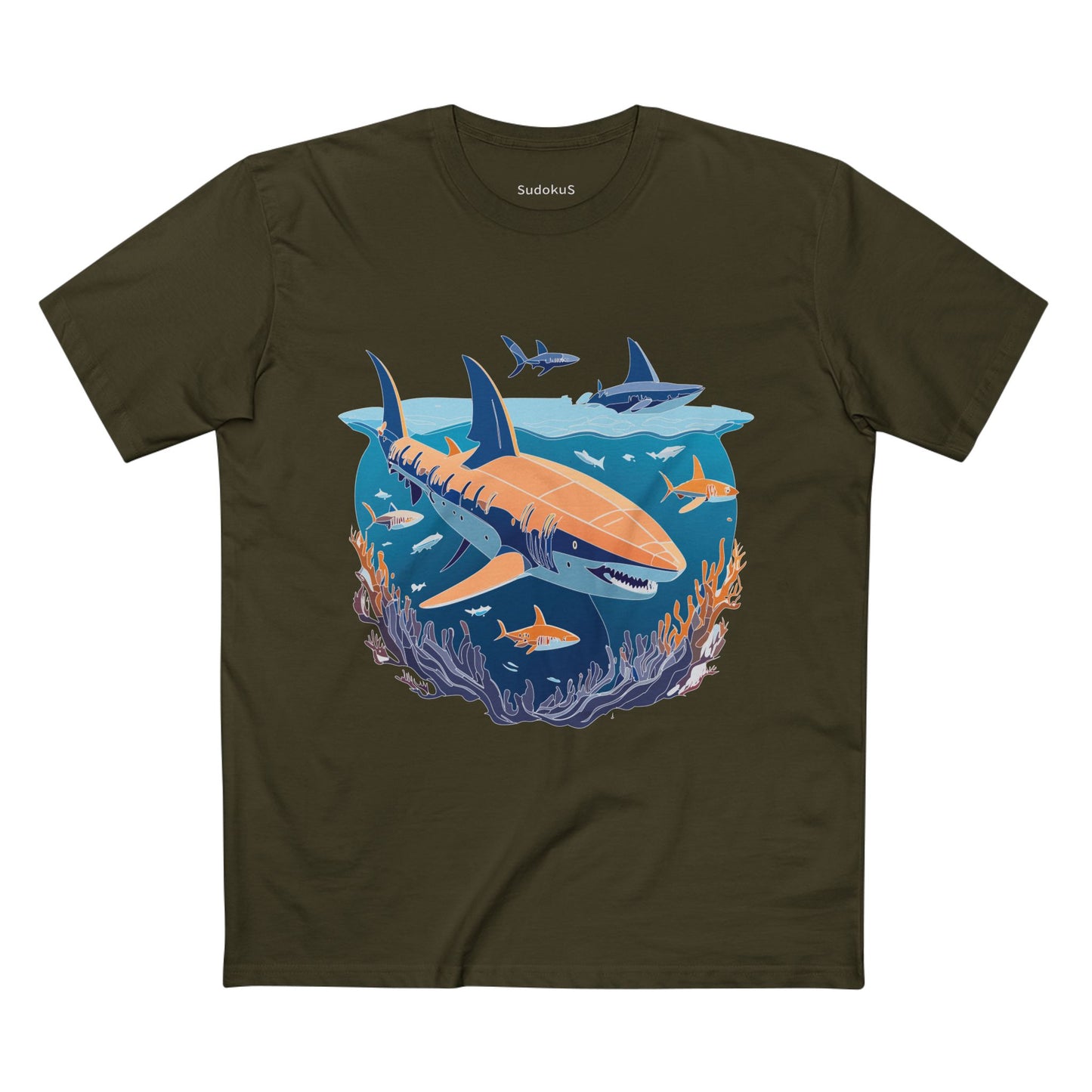 Ocean Coast Shirts, Ocean Shirt - SudokuS