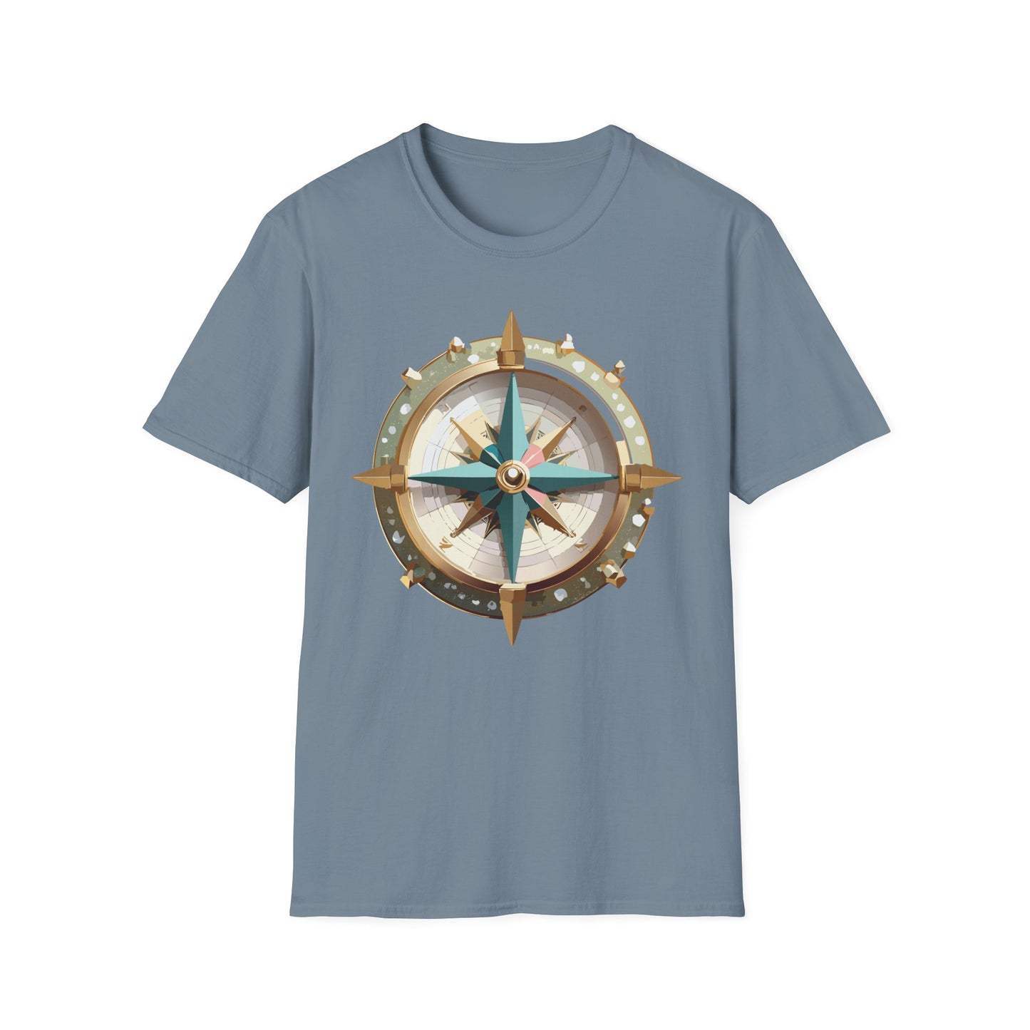Compass T Shirt, Compass Shirt, Shirt with Compass, Navigator Shirt