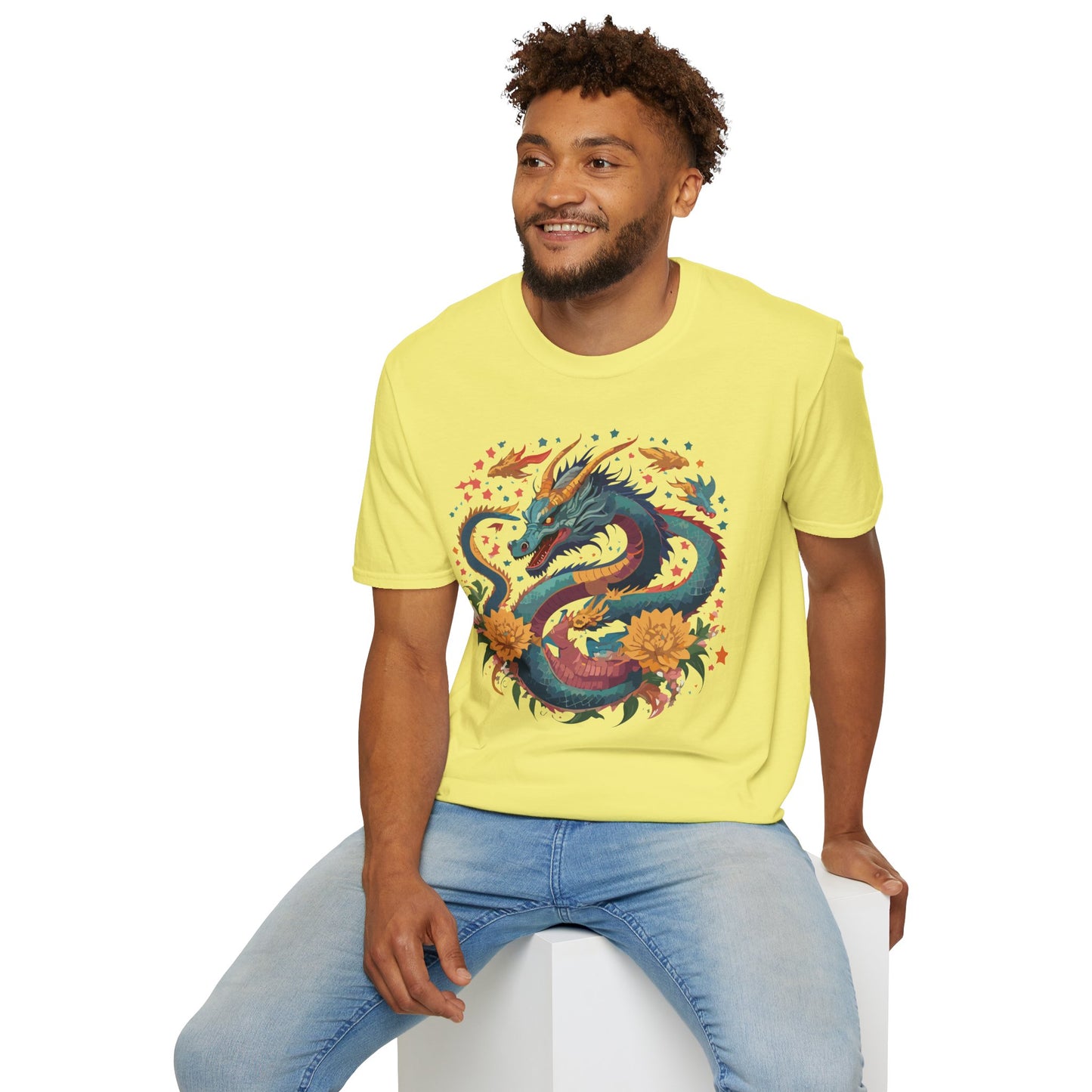 Dragon T Shirt, Dragon Shirt, Shirt with Animals, Animal Shirt