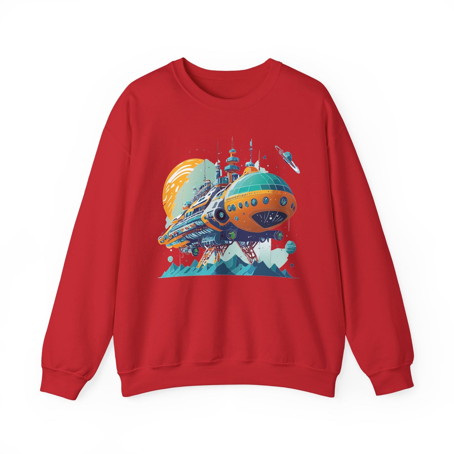 Space Shuttle Sweatshirt, Cosmic Sweatshirt, Astronaut Sweatshirt, Space Cosmic Sweatshirt