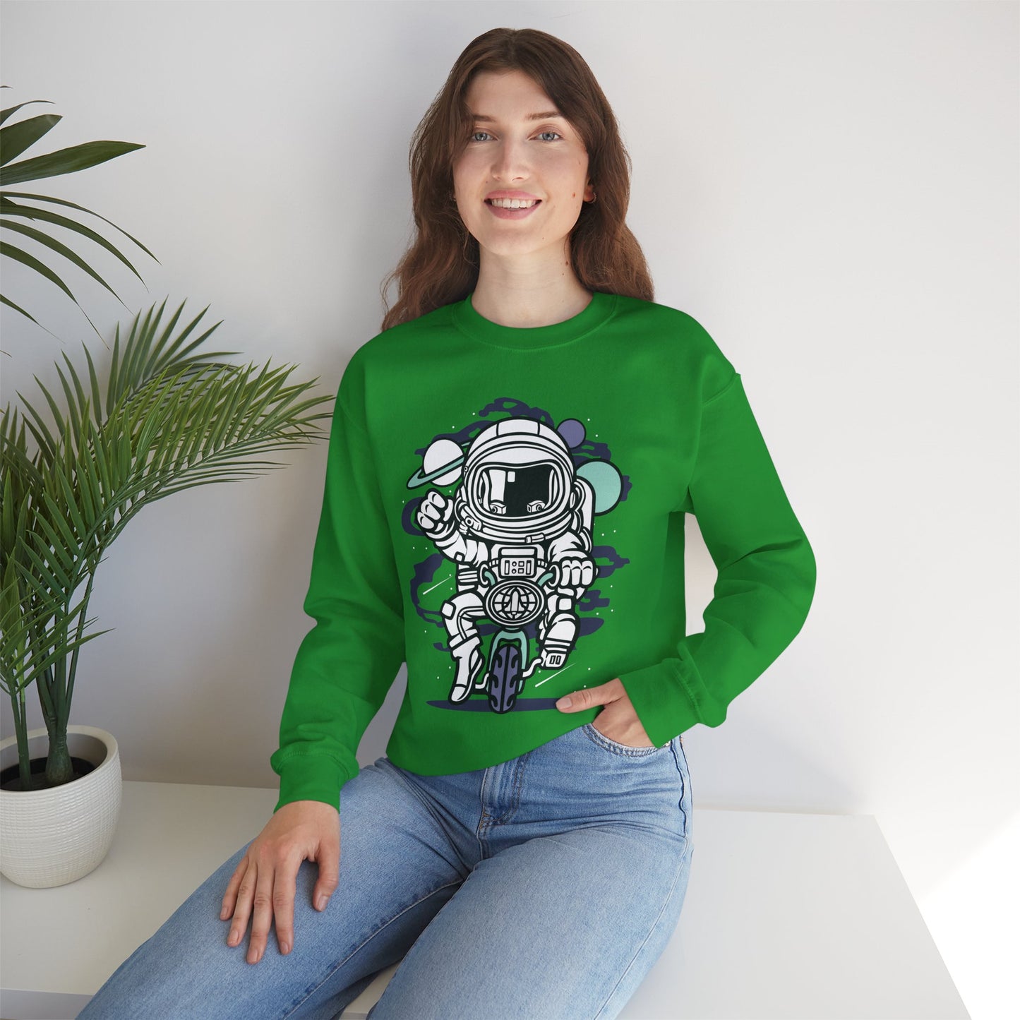 Space Shuttle Sweatshirt, Cosmic Sweatshirt, Astronaut Sweatshirt, Space Cosmic Sweatshirt