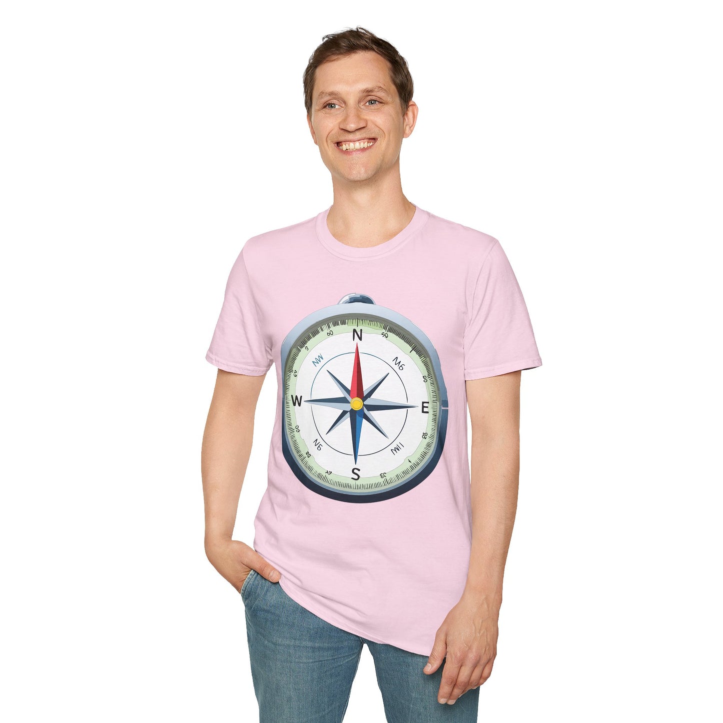 Compass T Shirt, Compass Shirt, Shirt with Compass, Navigator Shirt