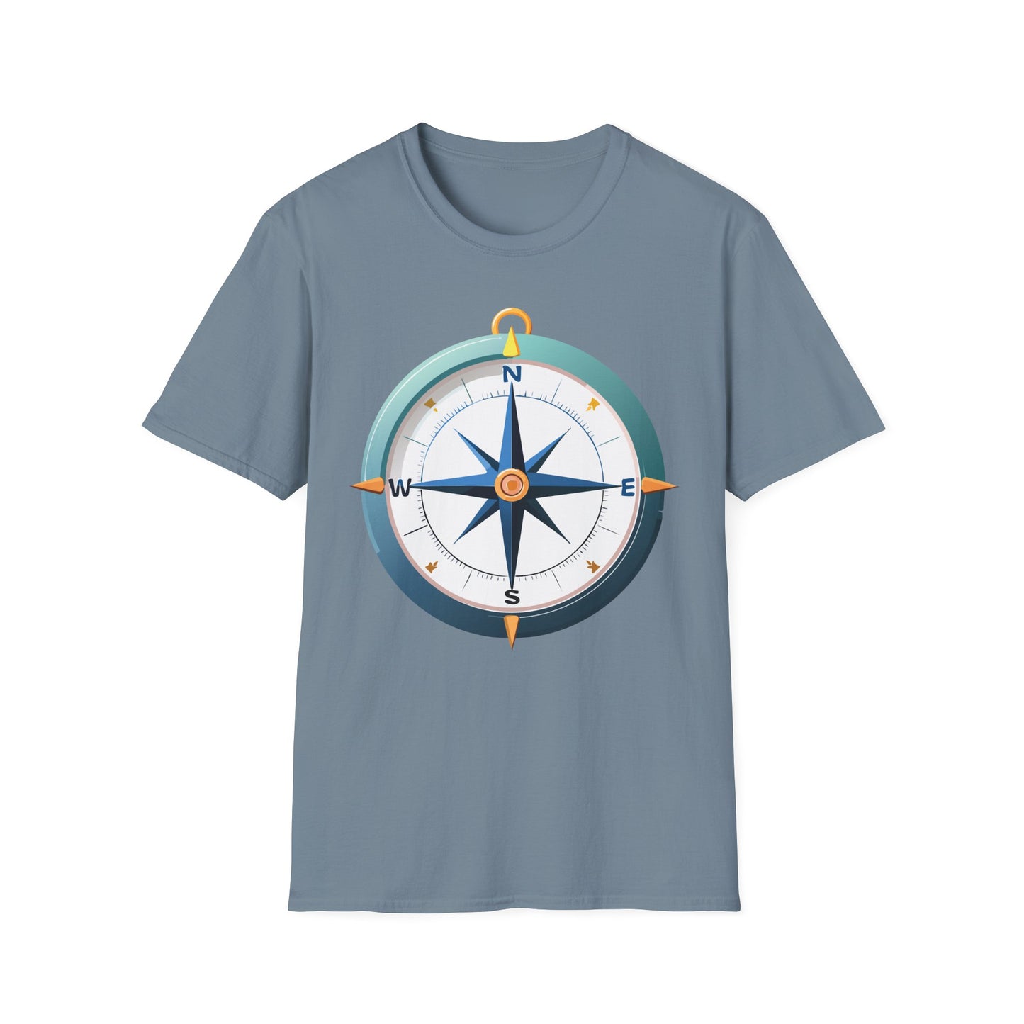 Compass T Shirt, Compass Shirt, Shirt with Compass, Navigator Shirt