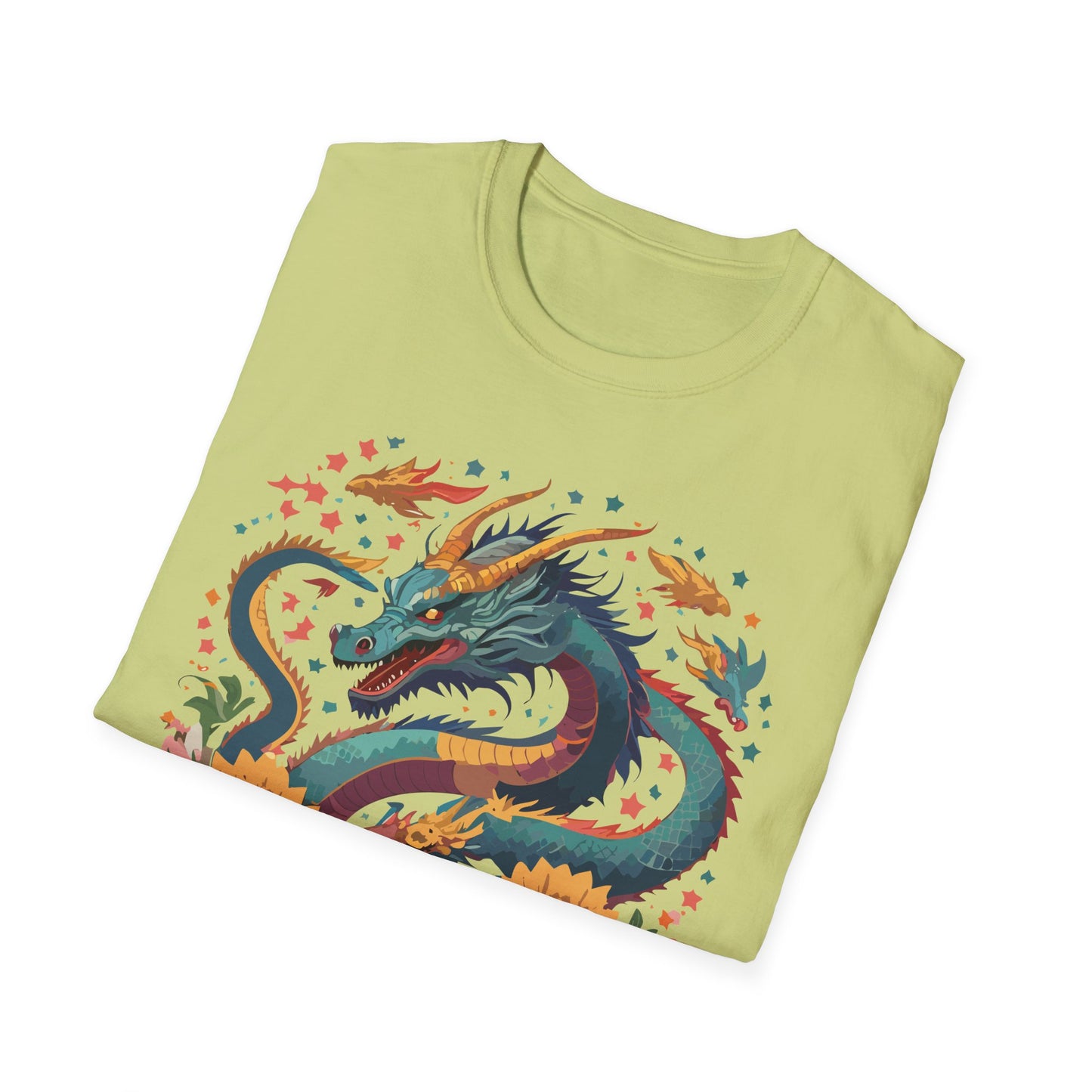 Dragon T Shirt, Dragon Shirt, Shirt with Animals, Animal Shirt