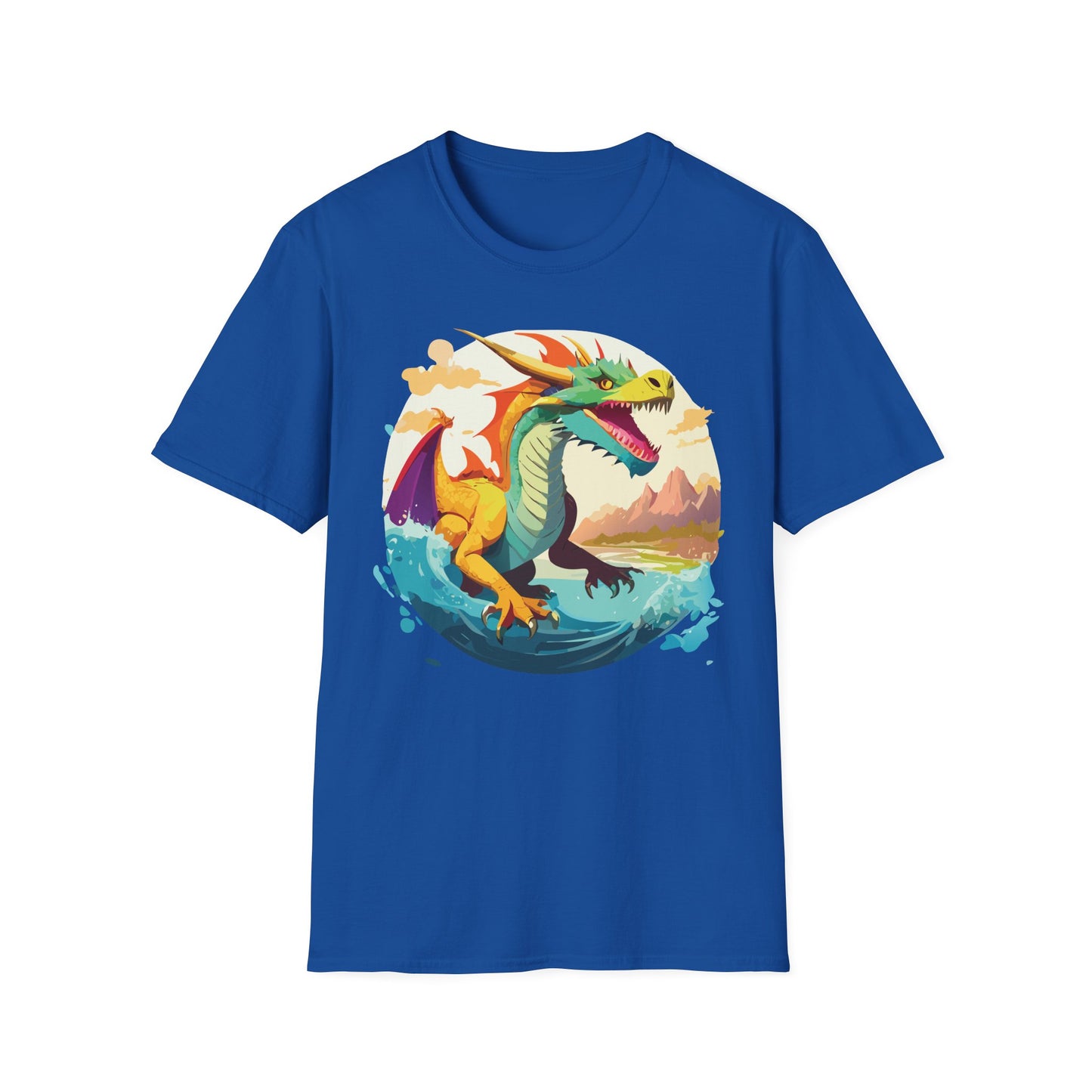 Dragon T Shirt, Dragon Shirt, Shirt with Animals, Animal Shirt