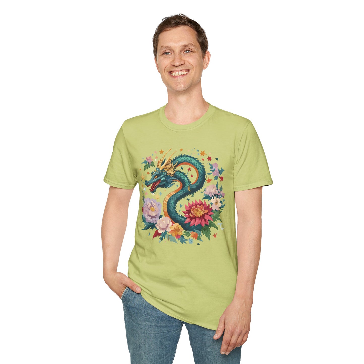 Dragon T Shirt, Dragon Shirt, Shirt with Animals, Animal Shirt
