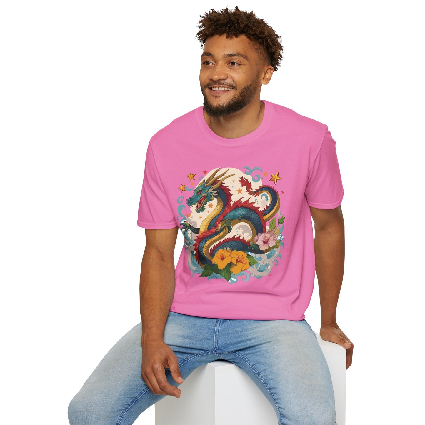 Dragon T Shirt, Dragon Shirt, Shirt with Animals, Animal Shirt