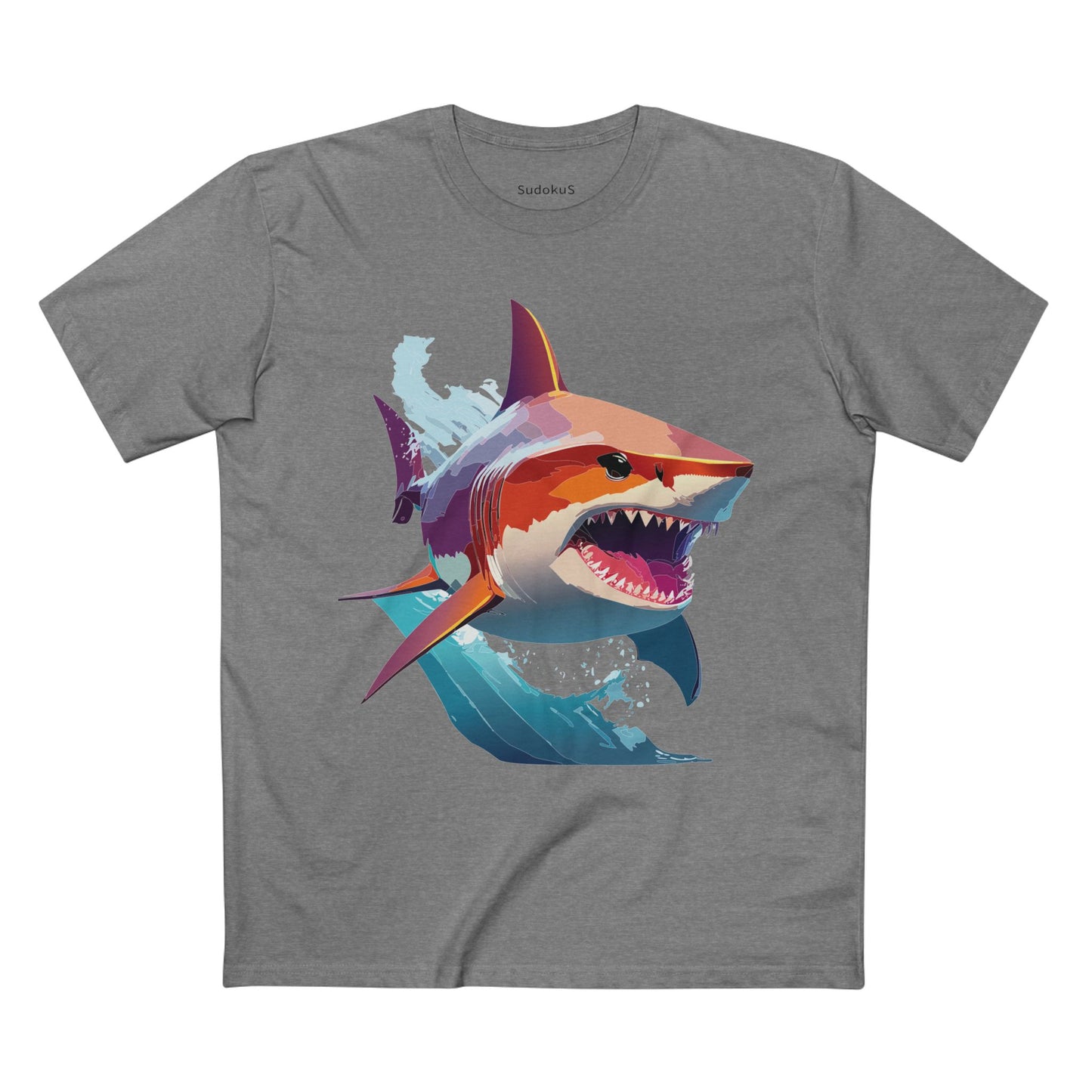 Animal Shirt, Shark Shirt - SudokuS