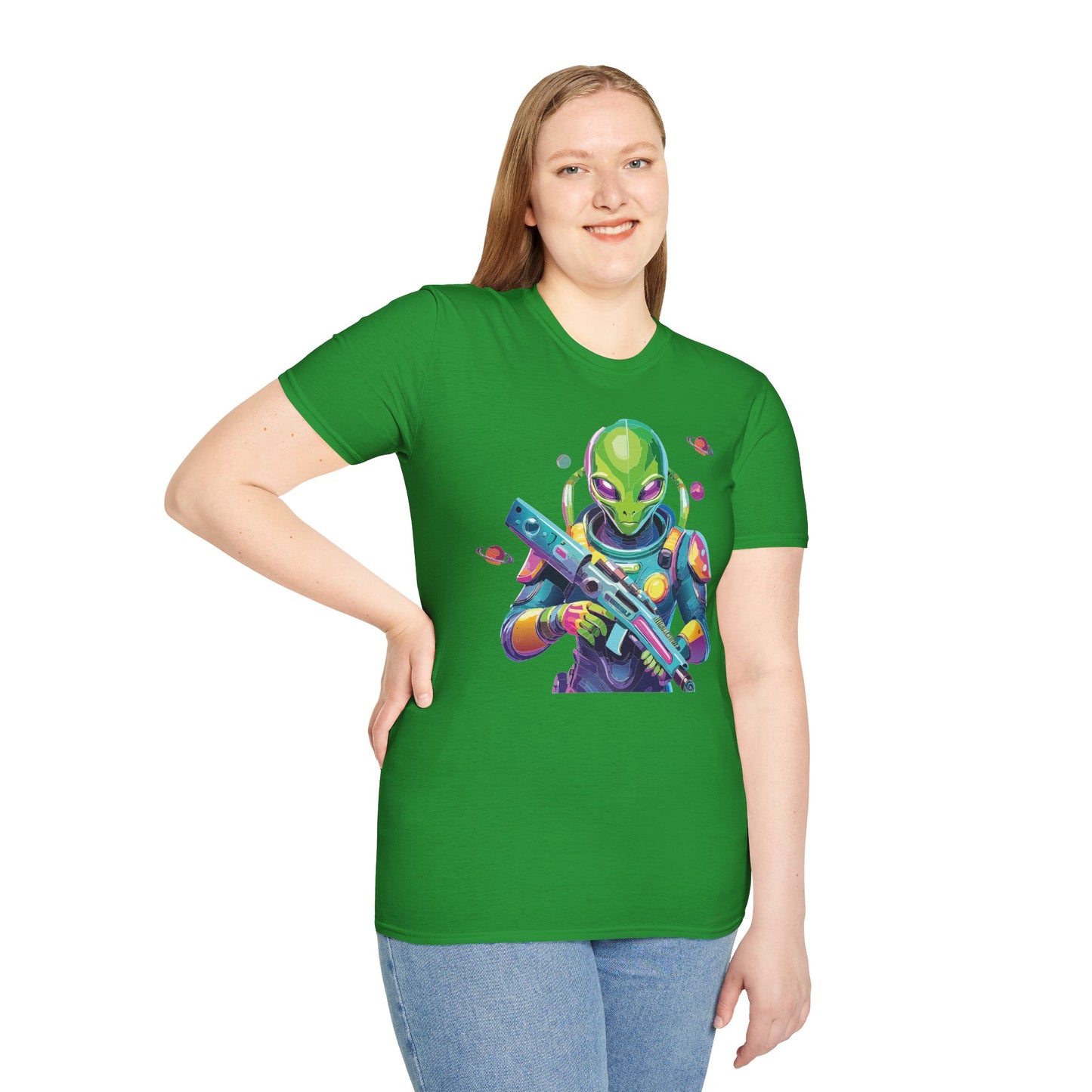 Alien T Shirt, Cosmos Shirt, Shirt with Aliens, Cosmo Shirts