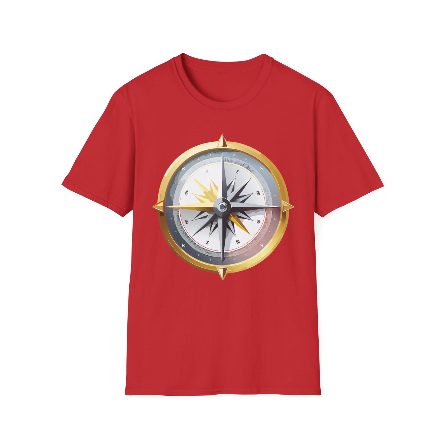 Compass T Shirt, Compass Shirt, Shirt with Compass, Navigator Shirt