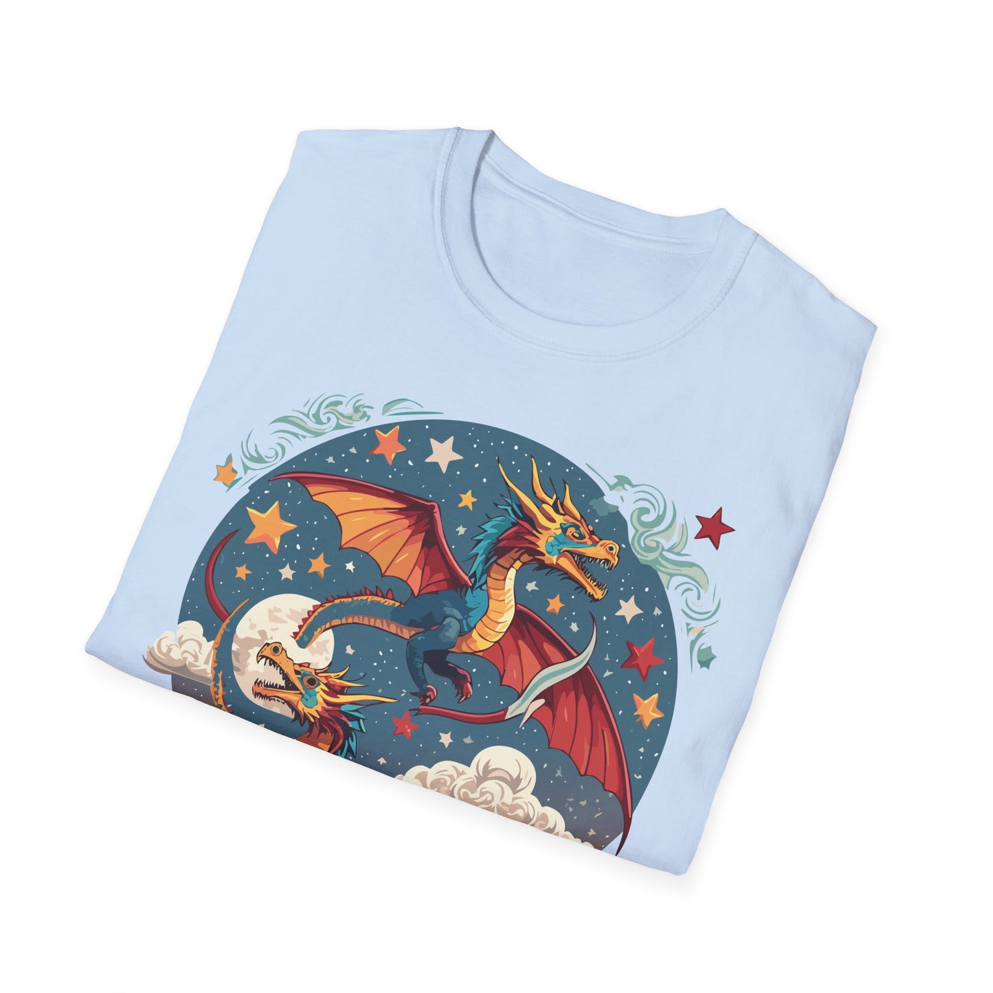 Dragon T Shirt, Dragon Shirt, Shirt with Animals, Animal Shirt