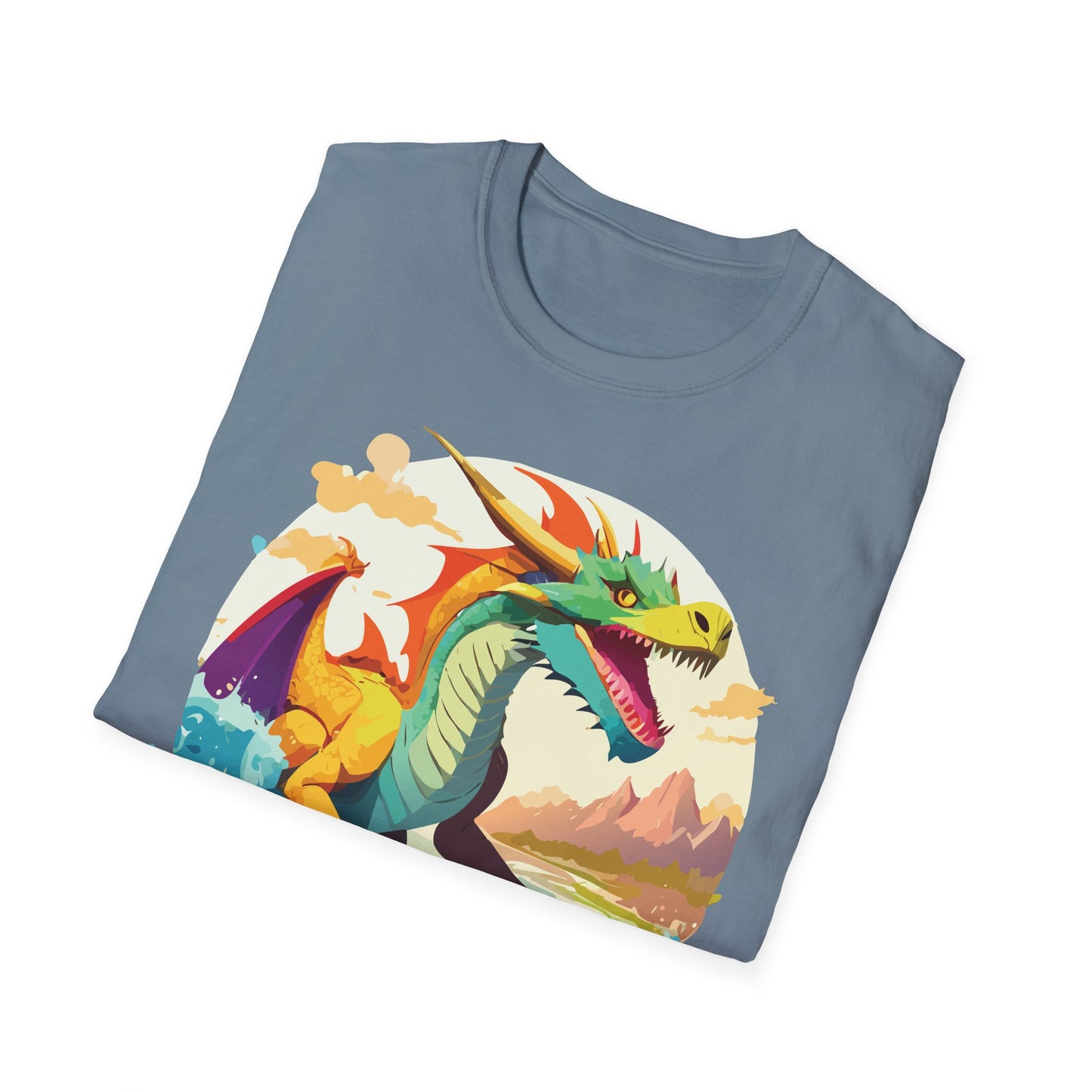 Dragon T Shirt, Dragon Shirt, Shirt with Animals, Animal Shirt