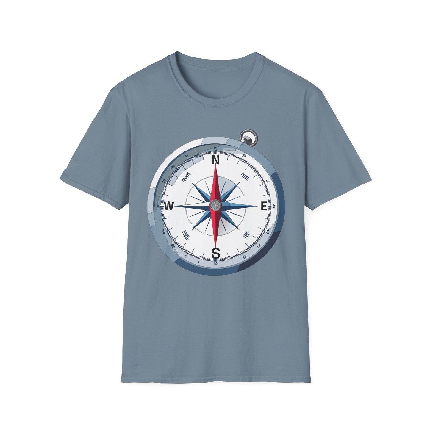 Compass T Shirt, Compass Shirt, Shirt with Compass, Navigator Shirt