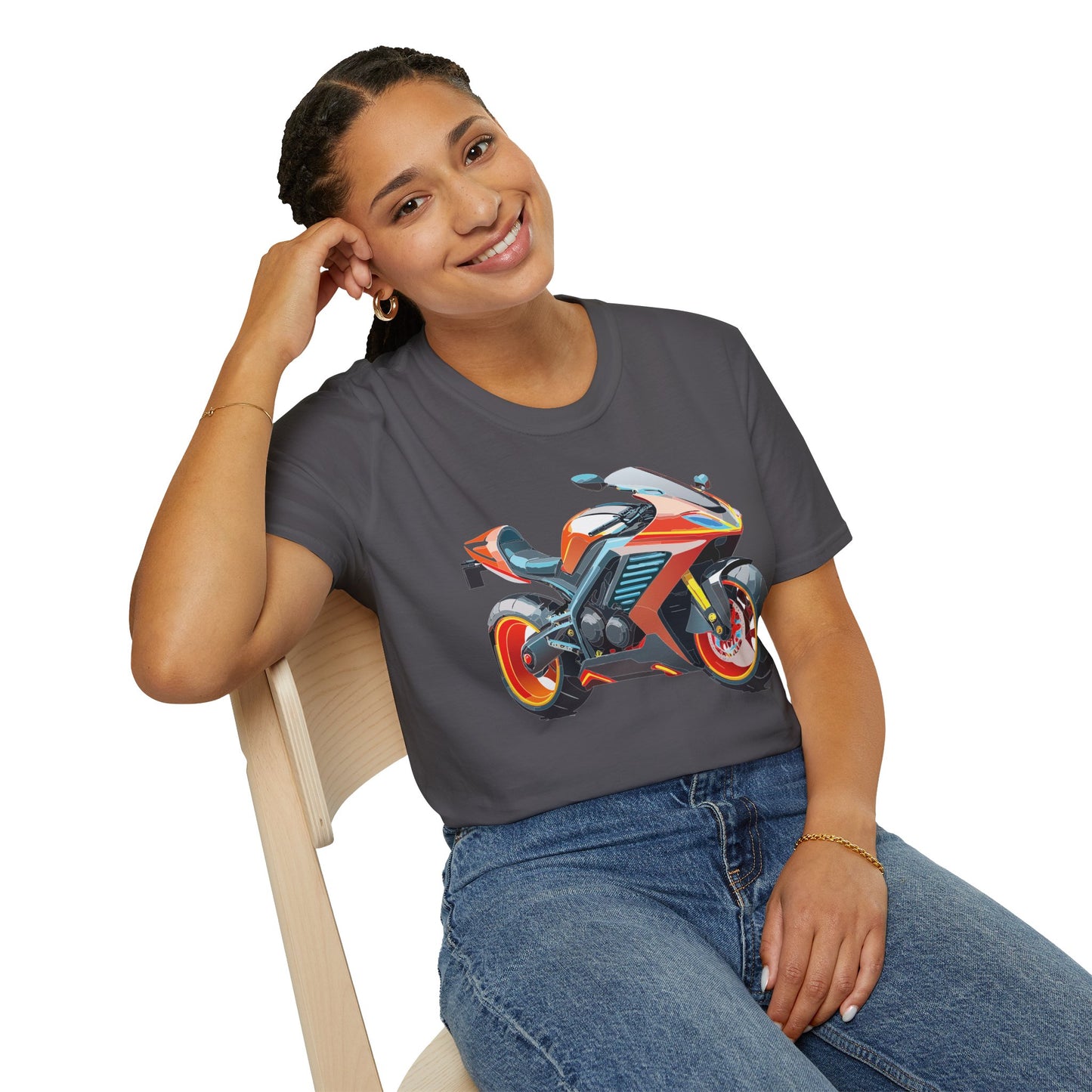 Bike T Shirt, Moto Shirt, Shirt with Motorcycle, MTB T Shirts